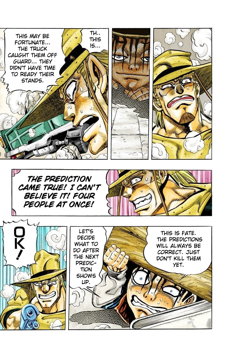 JoJo no Kimyou na Bouken Part 3: Stardust Crusaders Colored Manga