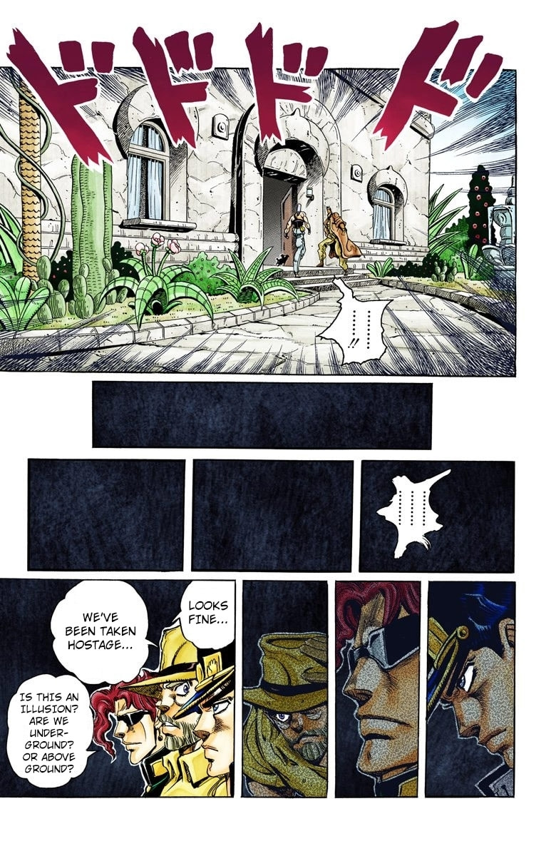 JoJo no Kimyou na Bouken Part 3: Stardust Crusaders Colored Manga