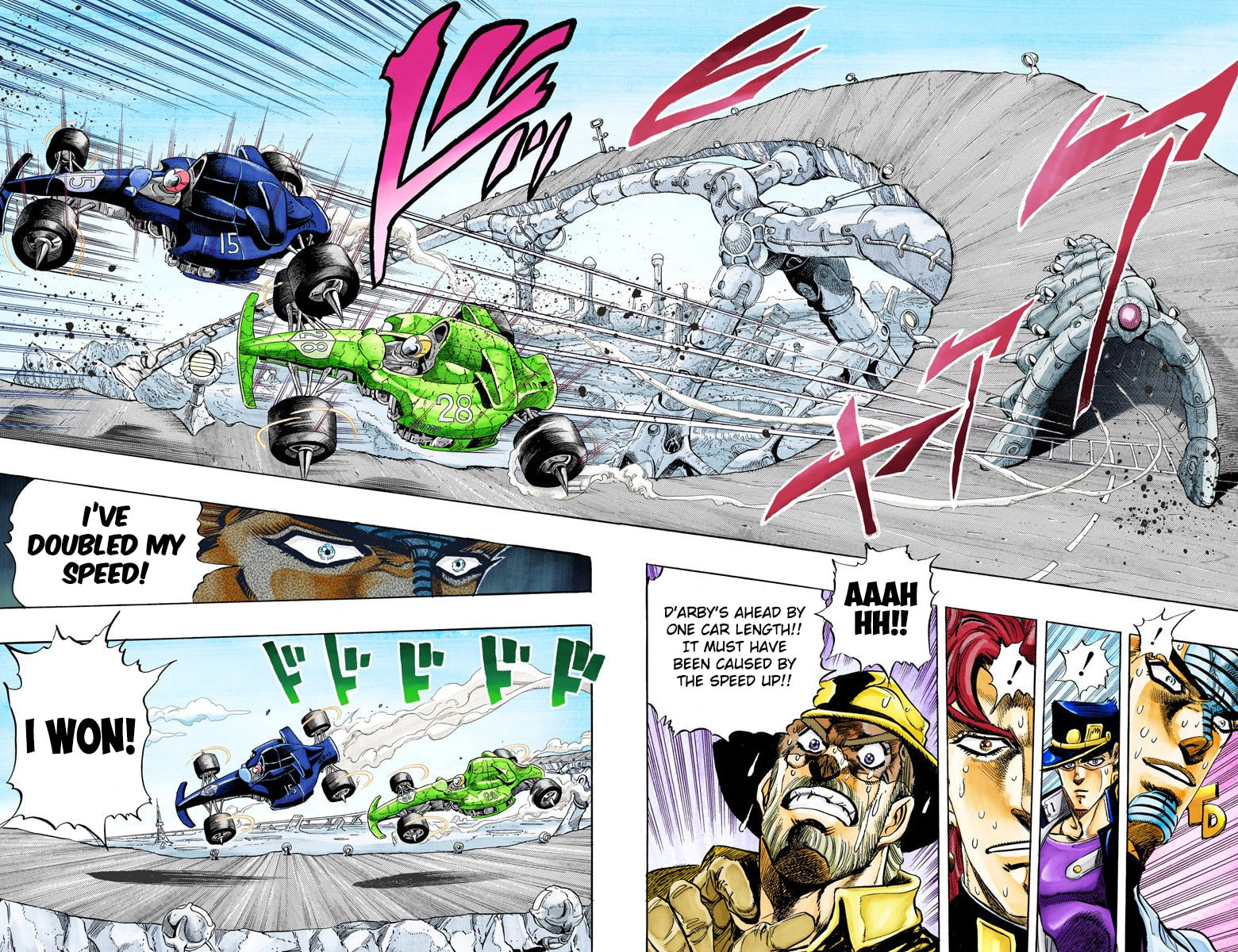 JoJo no Kimyou na Bouken Part 3: Stardust Crusaders Colored Manga