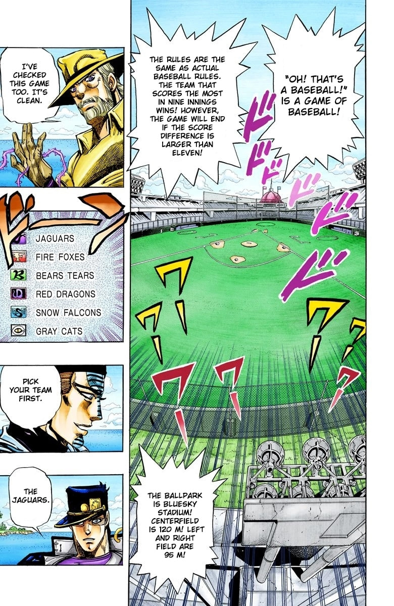 JoJo no Kimyou na Bouken Part 3: Stardust Crusaders Colored Manga