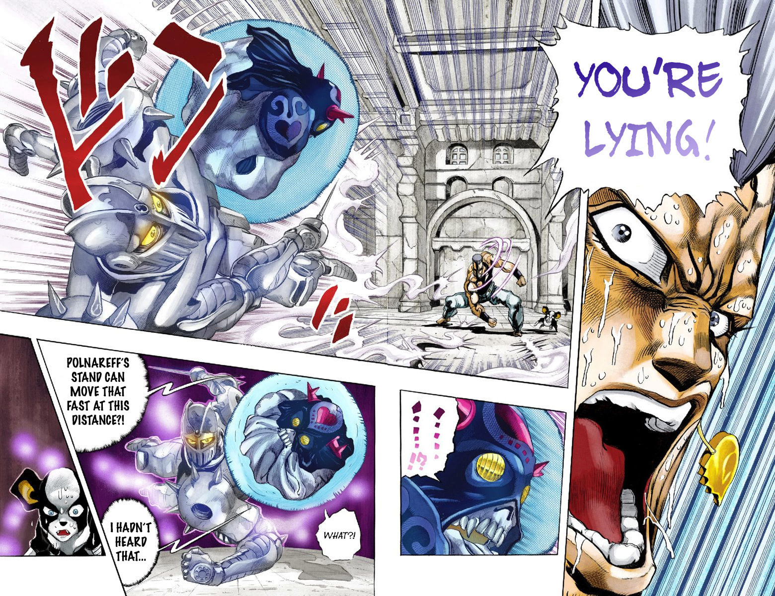 JoJo no Kimyou na Bouken Part 3: Stardust Crusaders Colored Manga