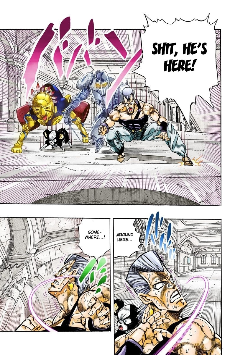 JoJo no Kimyou na Bouken Part 3: Stardust Crusaders Colored Manga