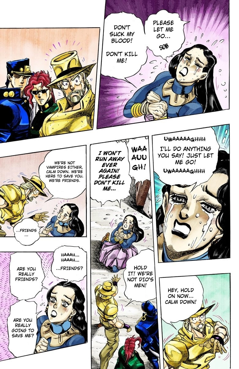 JoJo no Kimyou na Bouken Part 3: Stardust Crusaders Colored Manga
