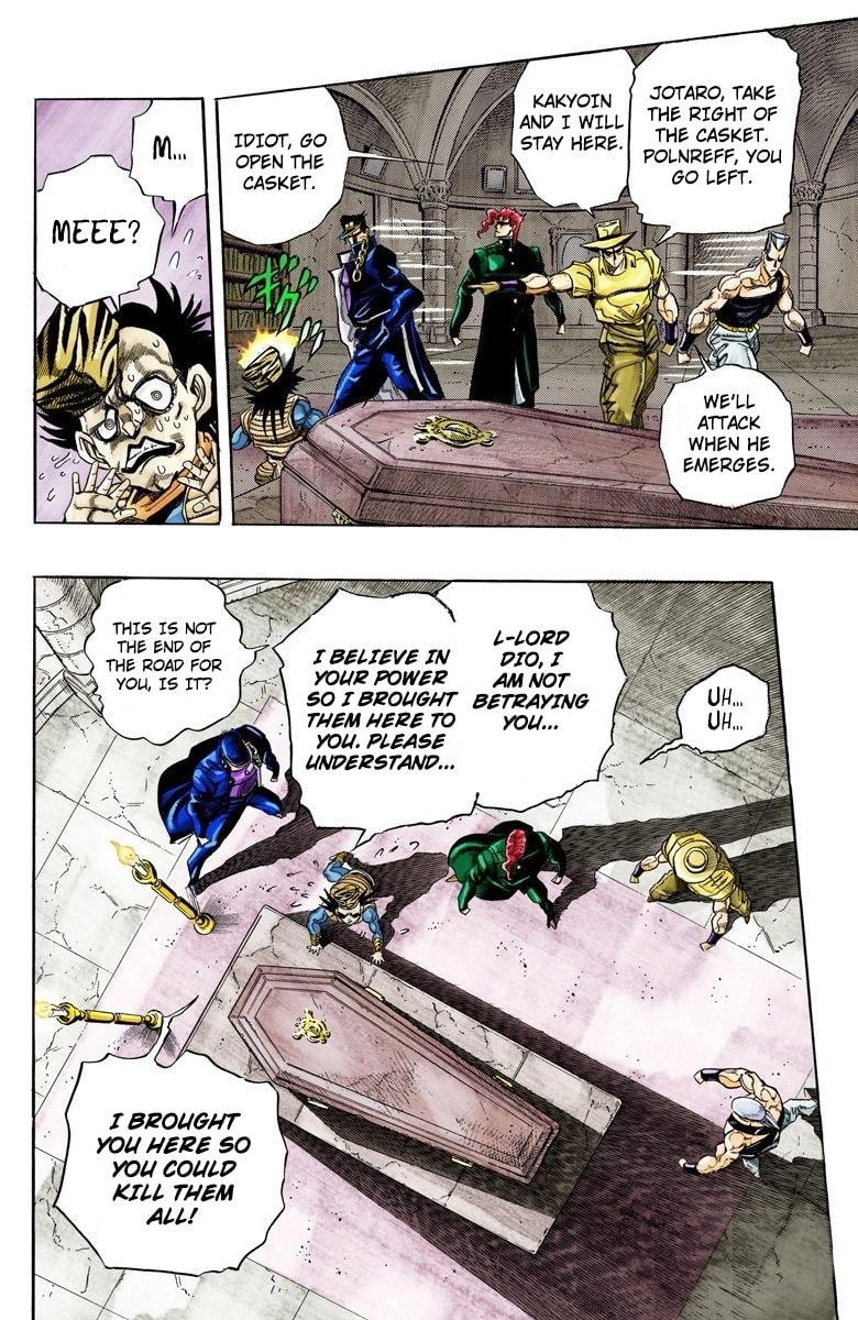 JoJo no Kimyou na Bouken Part 3: Stardust Crusaders Colored Manga