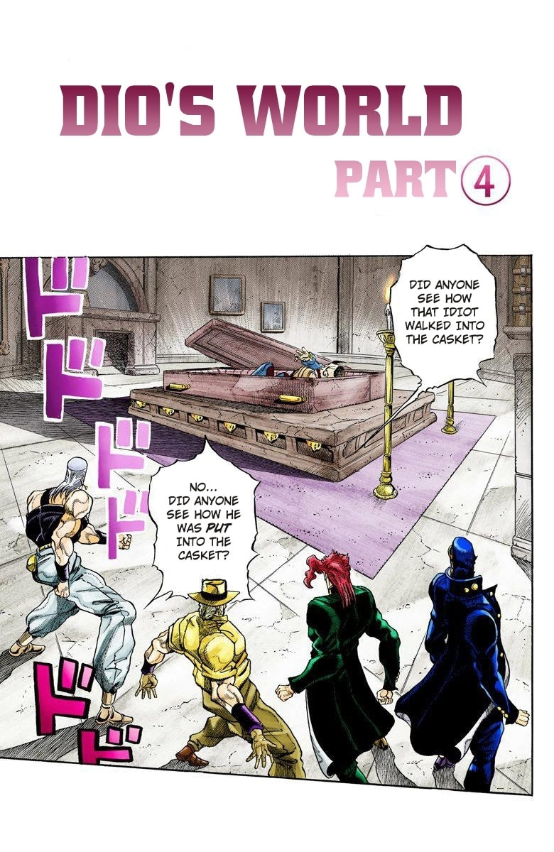 JoJo no Kimyou na Bouken Part 3: Stardust Crusaders Colored Manga