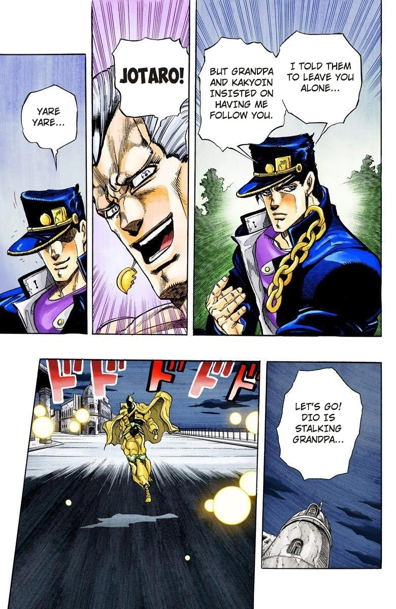 JoJo no Kimyou na Bouken Part 3: Stardust Crusaders Colored Manga