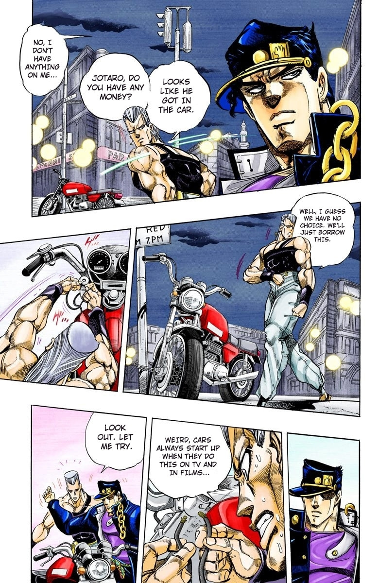 JoJo no Kimyou na Bouken Part 3: Stardust Crusaders Colored Manga