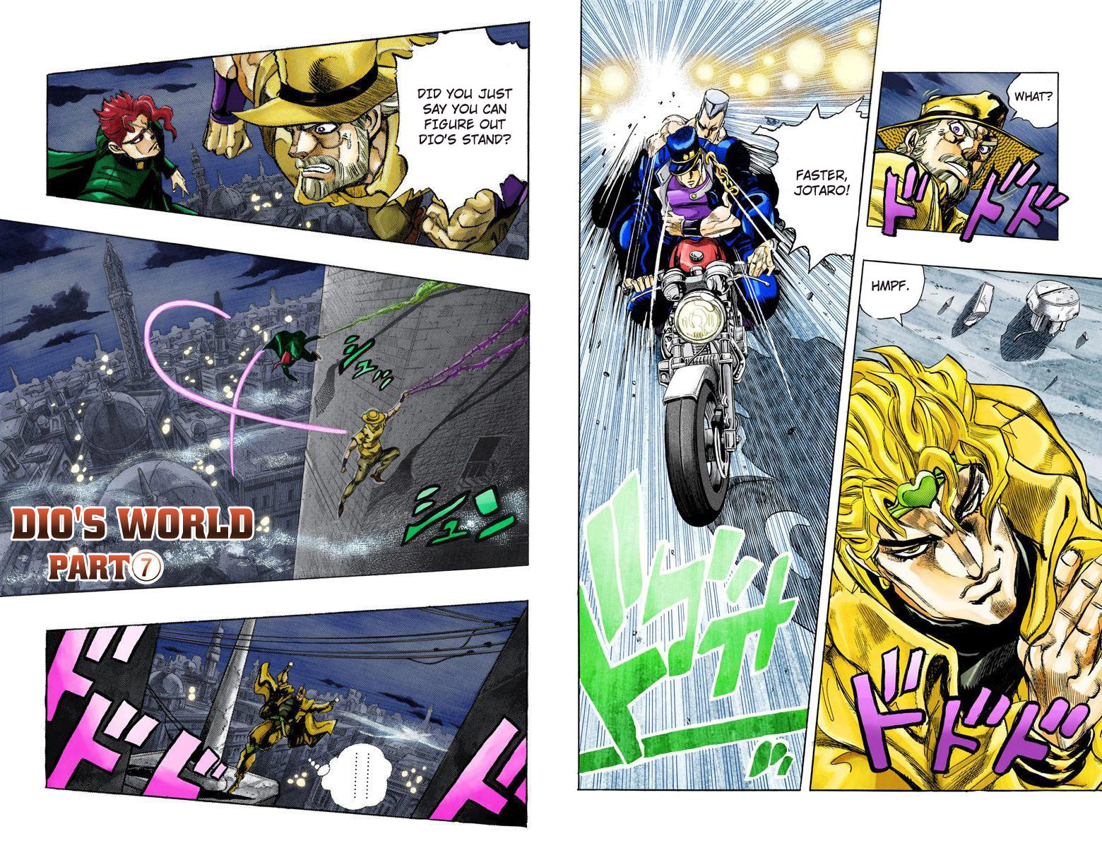 JoJo no Kimyou na Bouken Part 3: Stardust Crusaders Colored Manga