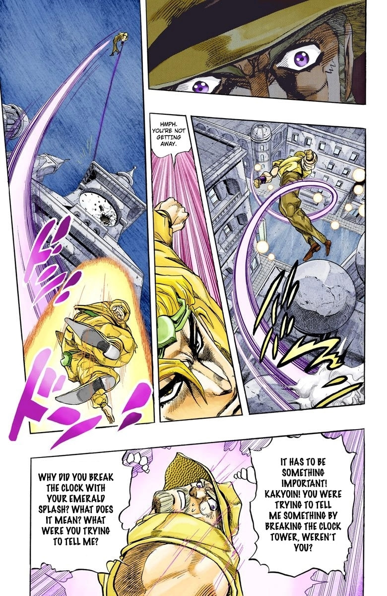 JoJo no Kimyou na Bouken Part 3: Stardust Crusaders Colored Manga