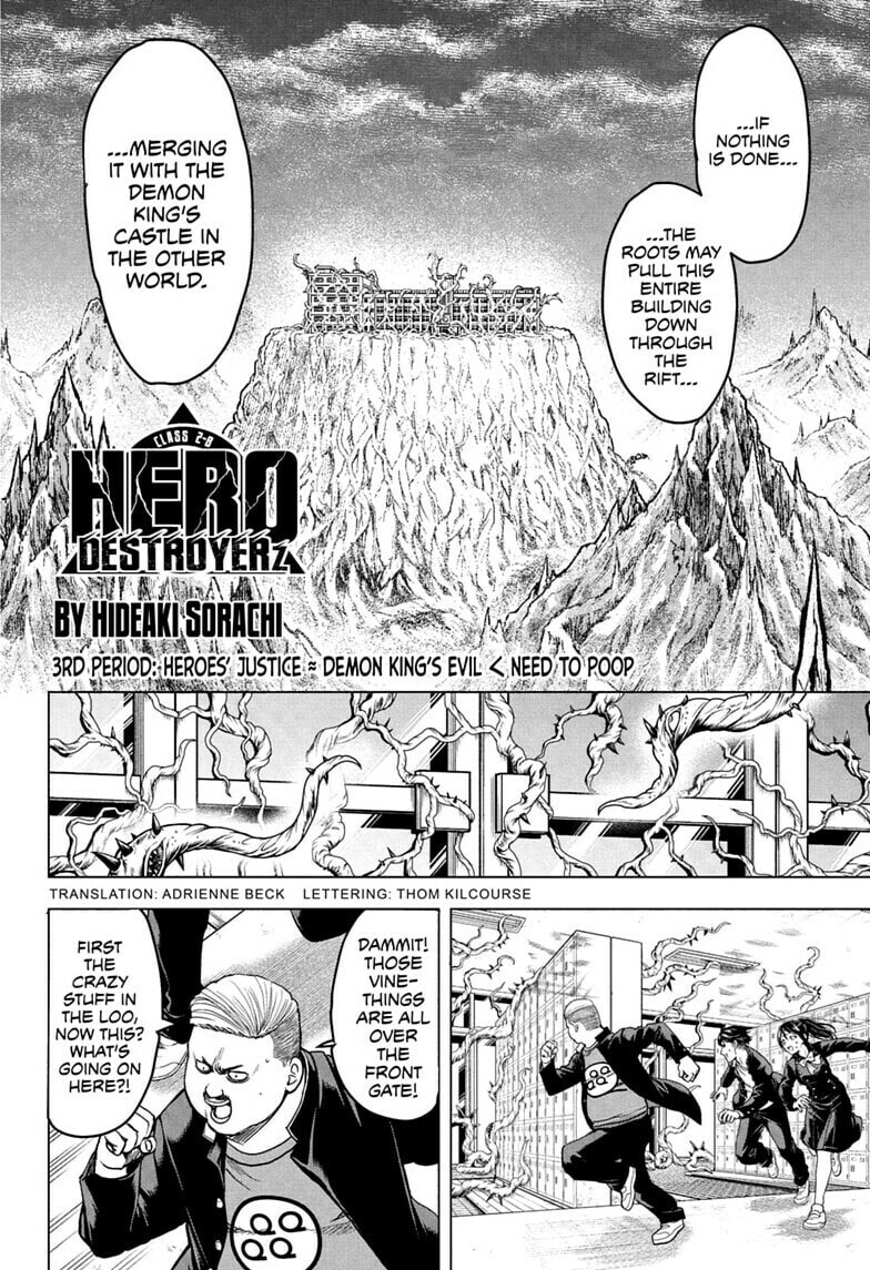 Class 2-B Hero Destroyerz