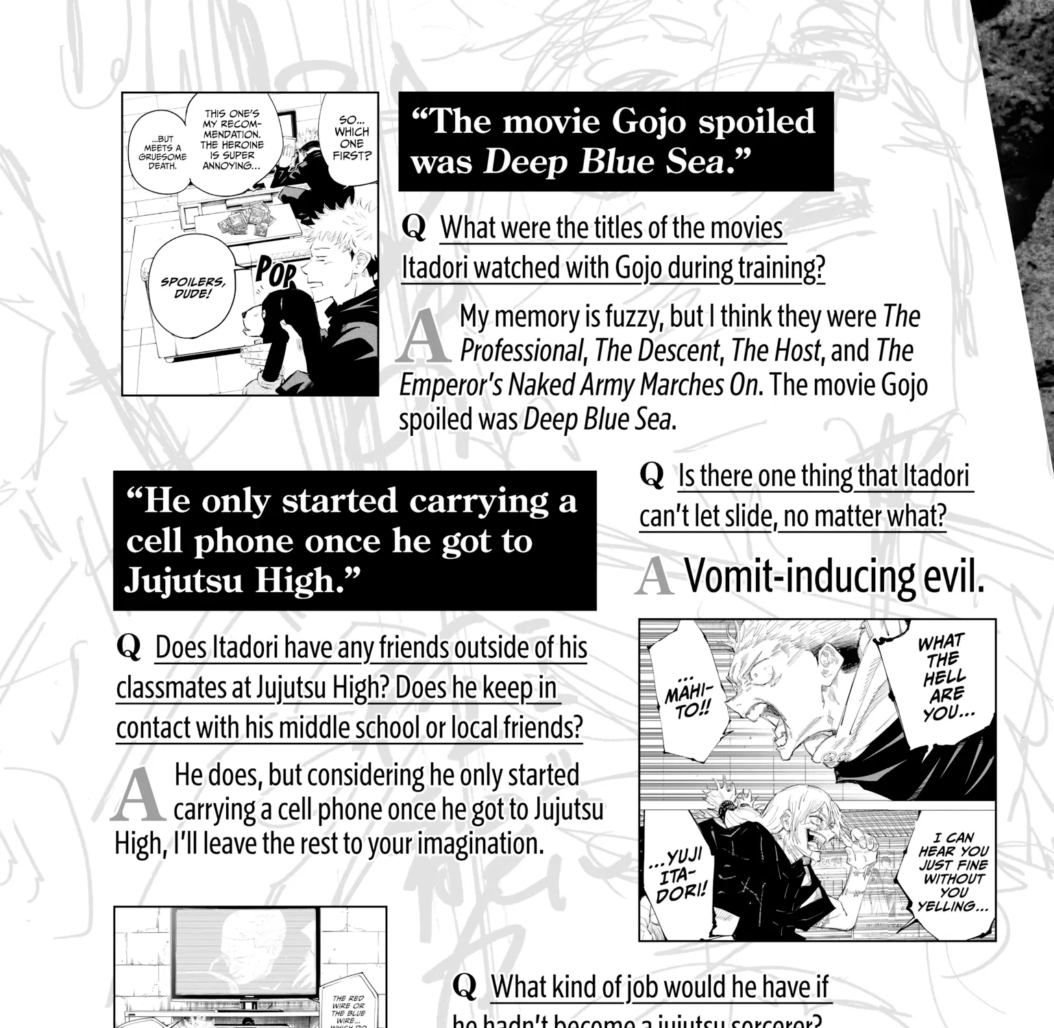 Jujutsu Kaisen: The Official Character Guide