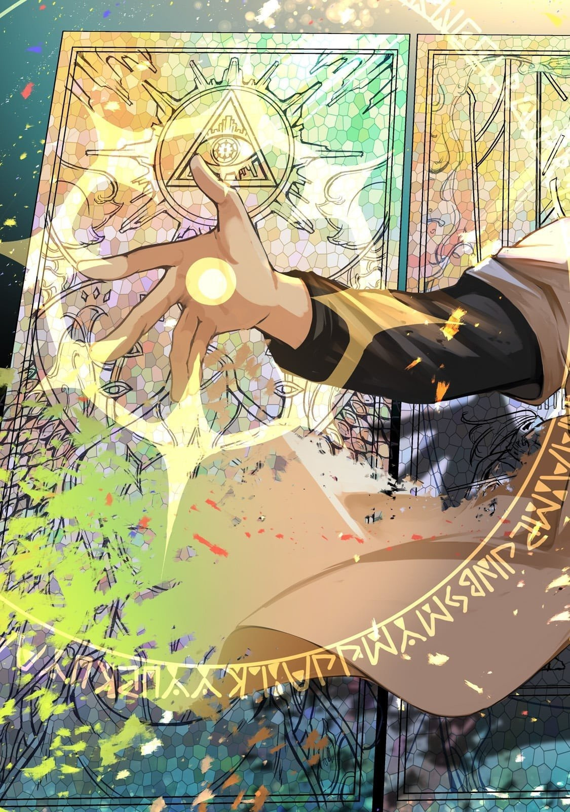 Hai no Sekai wa Kami no Me de irodzuku ～Ore dake mieru Status de, Saijaku kara Saikyou e kakeagaru ~