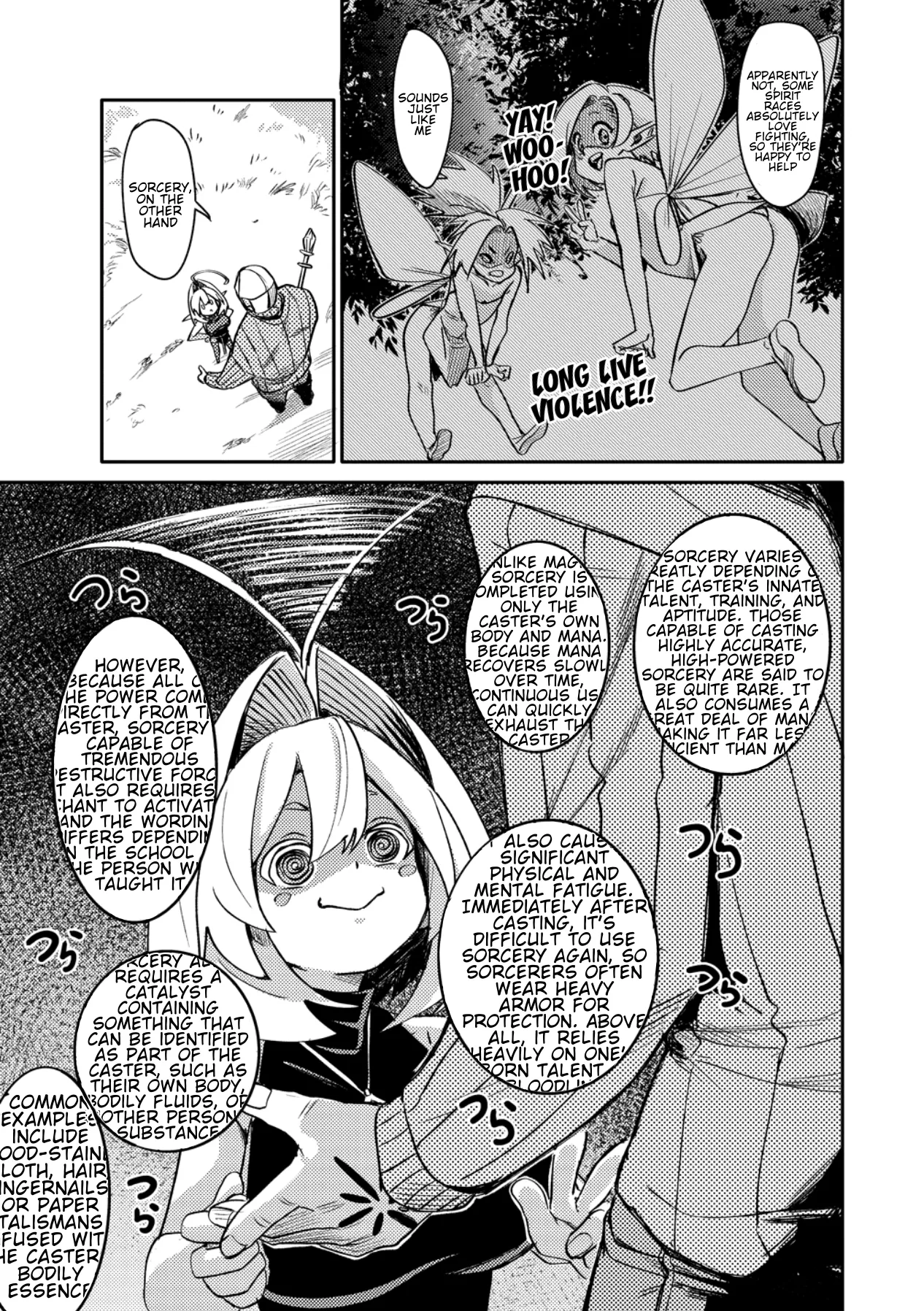 The Elf Picked Up a Heavy Knight. — Chapter 3 — Page 9