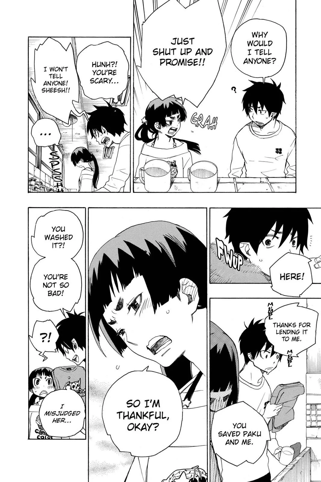 Blue Exorcist — Chapter 6 — Page 4