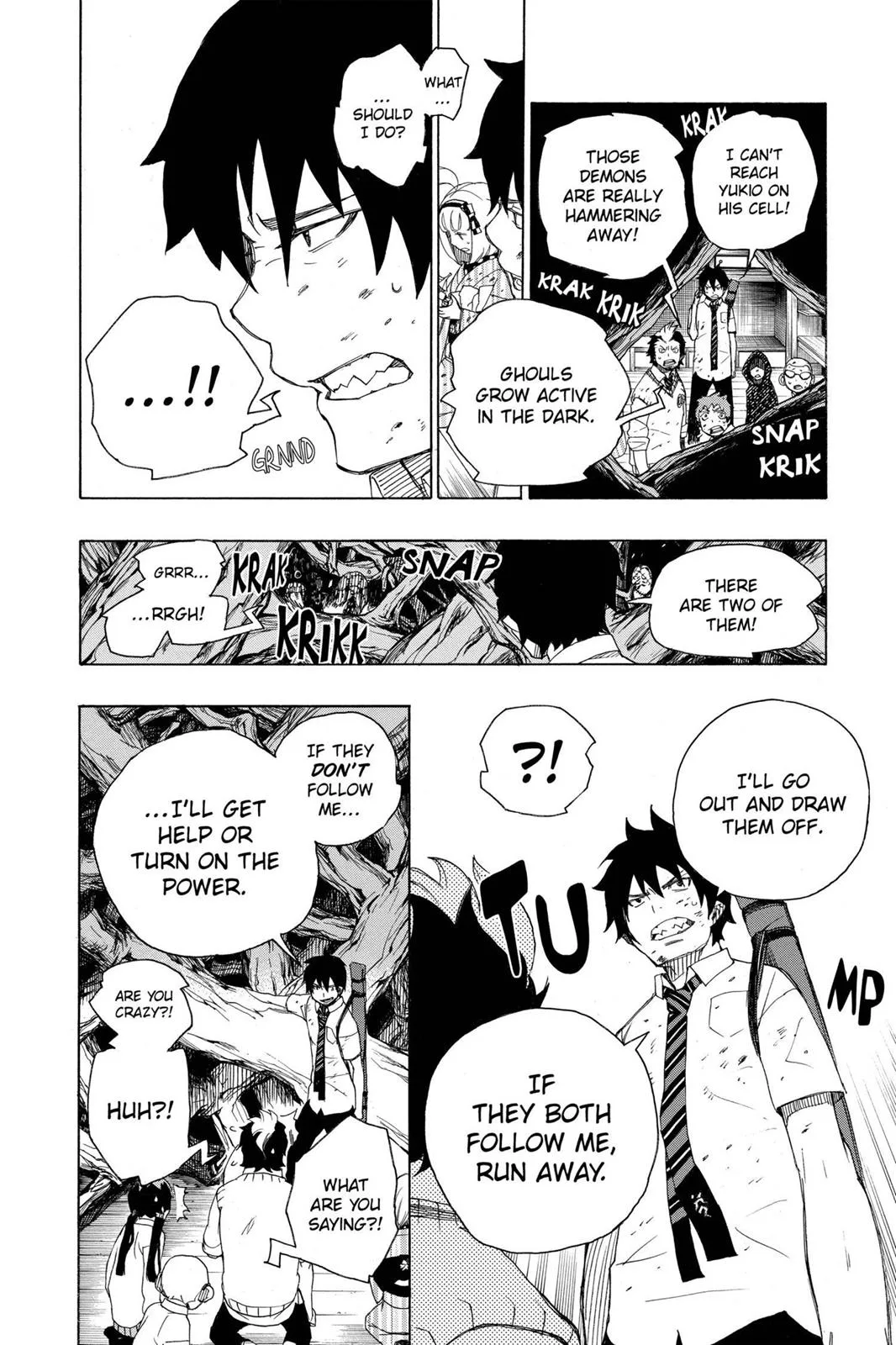 Blue Exorcist — Chapter 6 — Page 28