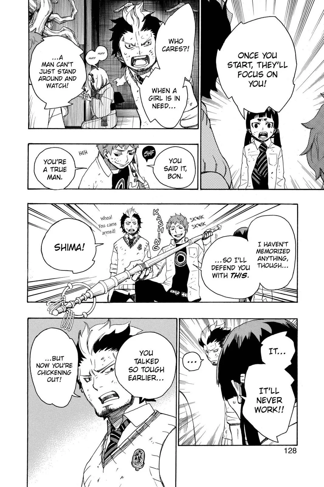 Blue Exorcist — Chapter 6 — Page 32