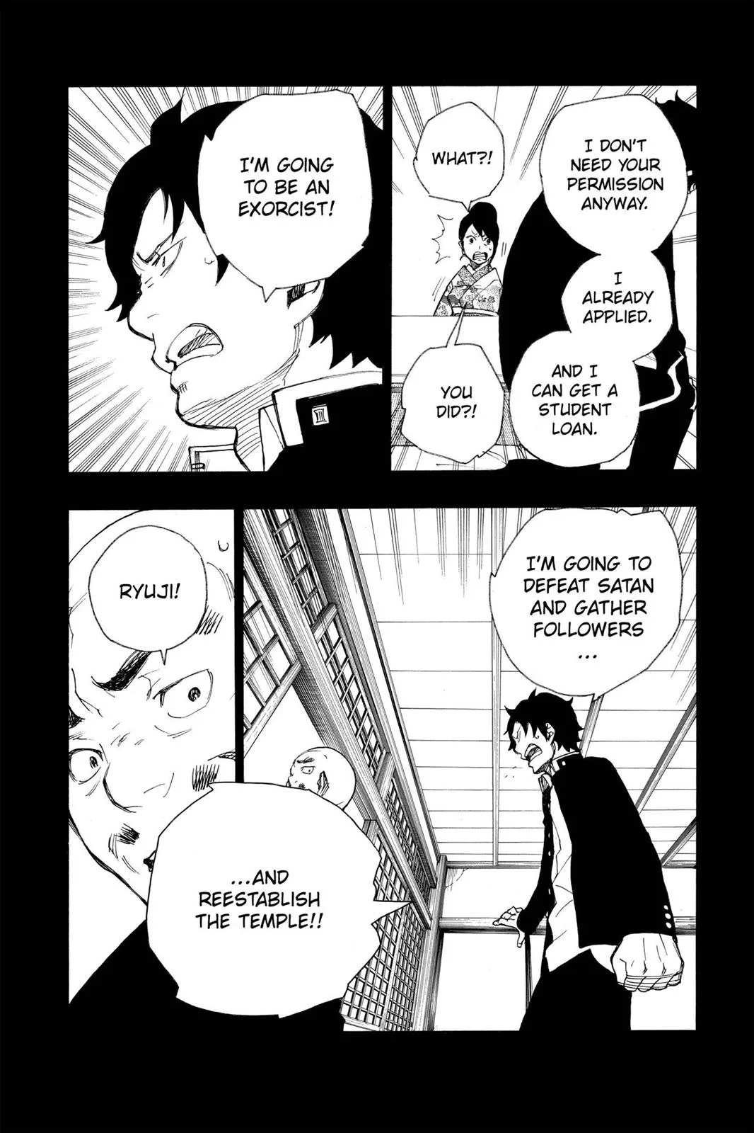 Blue Exorcist — Chapter 19 — Page 32