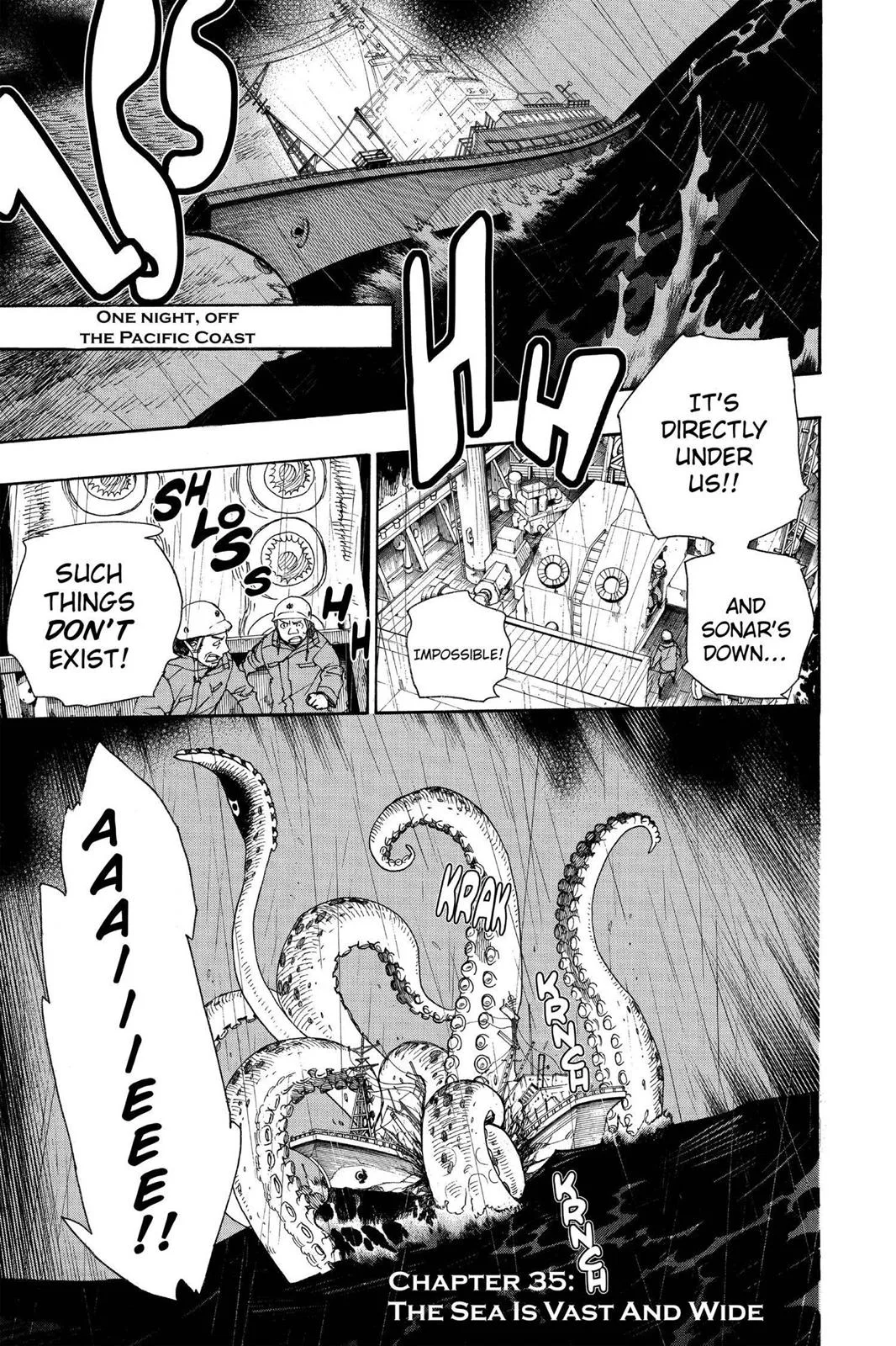 Blue Exorcist — Chapter 35 — Page 1