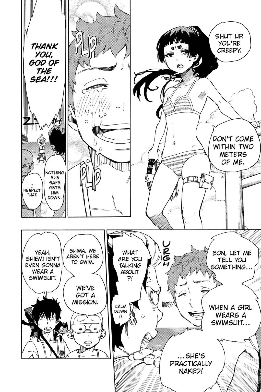 Blue Exorcist — Chapter 35 — Page 10