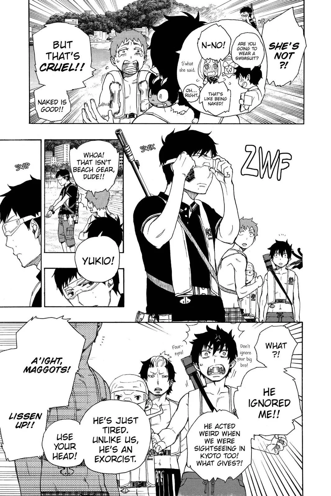 Blue Exorcist — Chapter 35 — Page 11