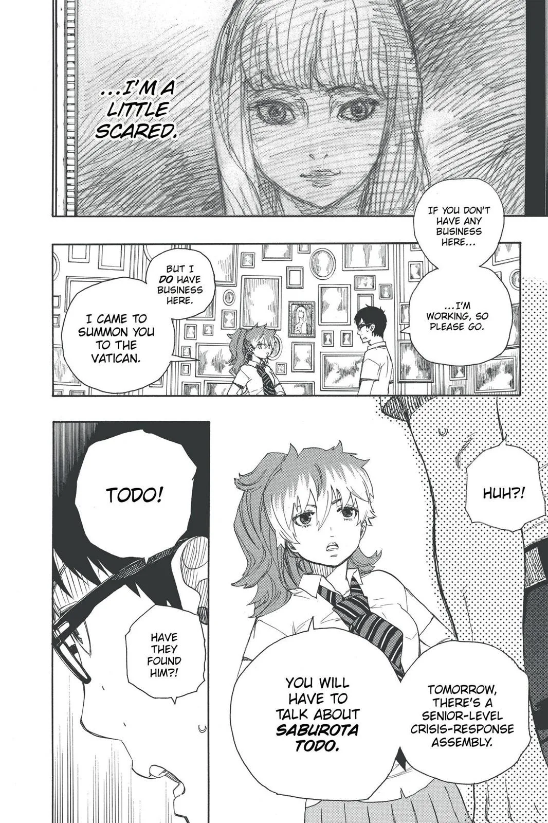 Blue Exorcist — Chapter 42 — Page 13