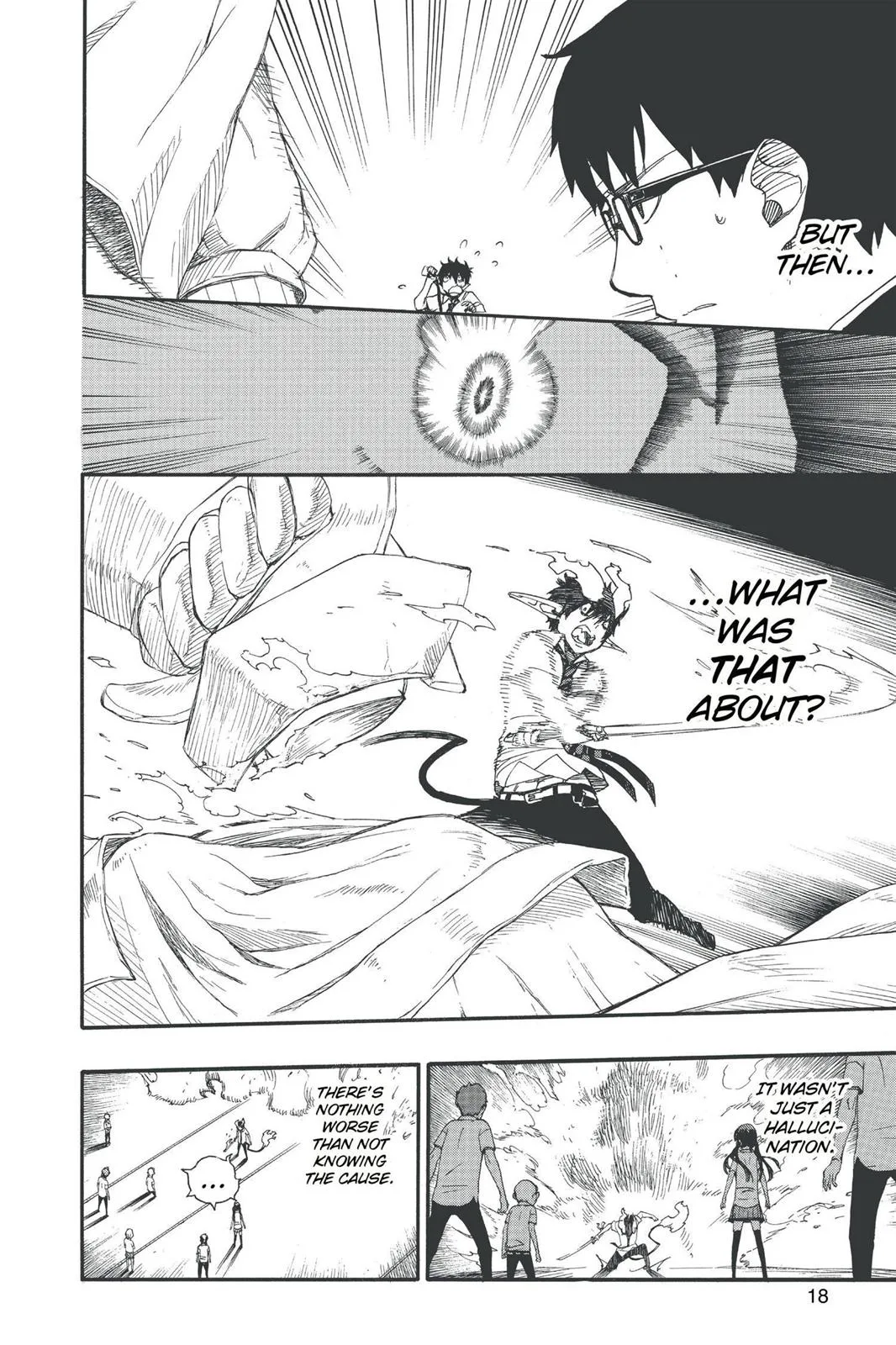 Blue Exorcist — Chapter 42 — Page 19