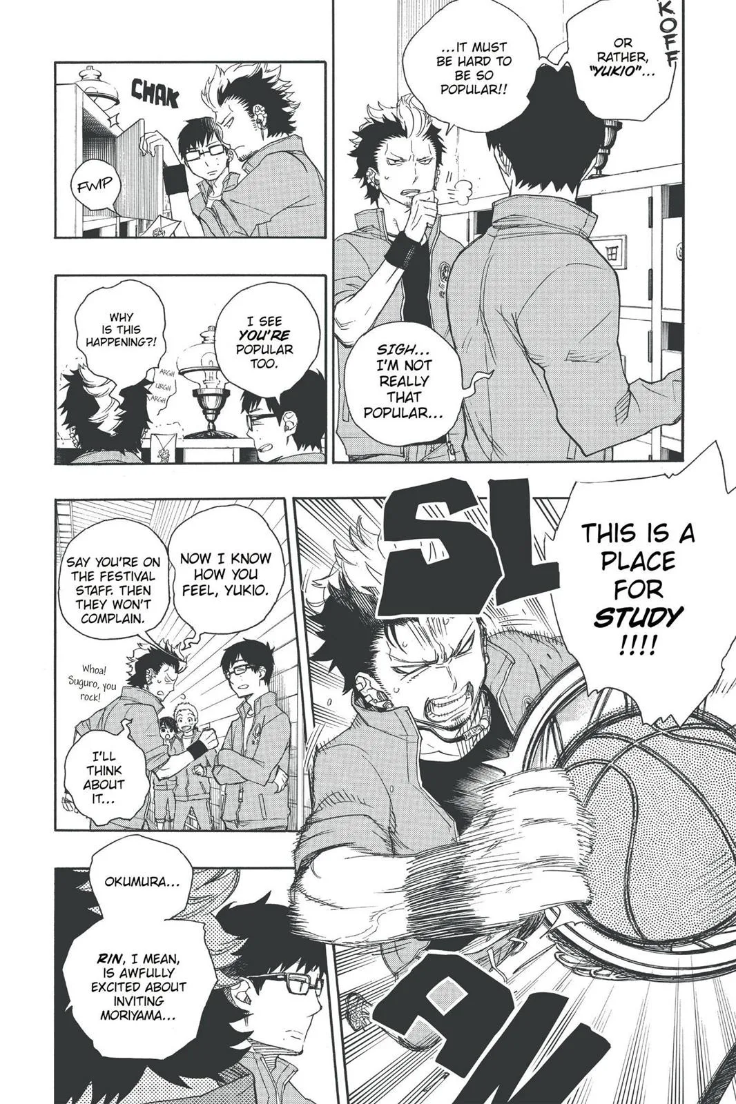 Blue Exorcist — Chapter 46 — Page 2