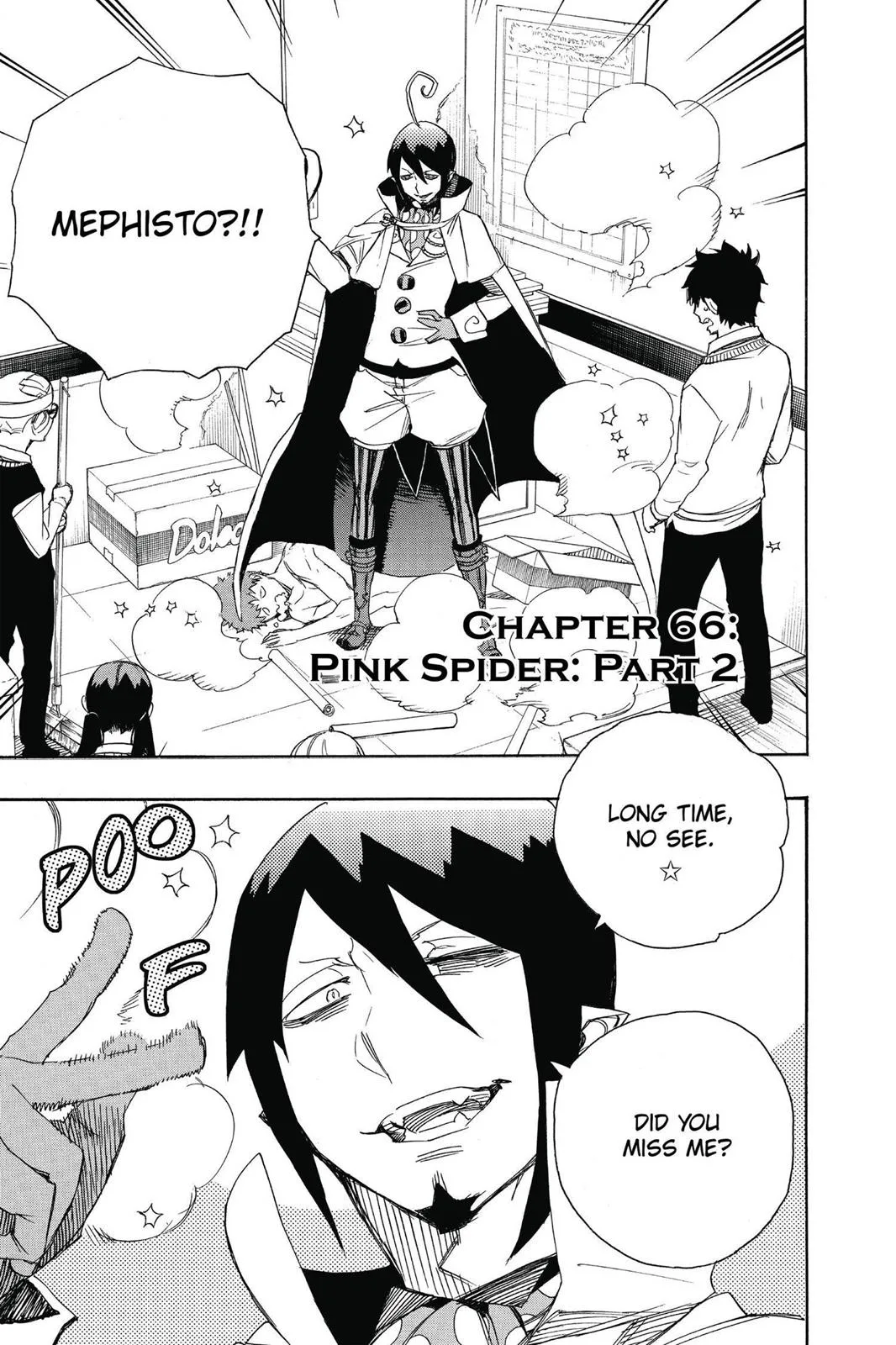 Blue Exorcist — Chapter 66 — Page 1