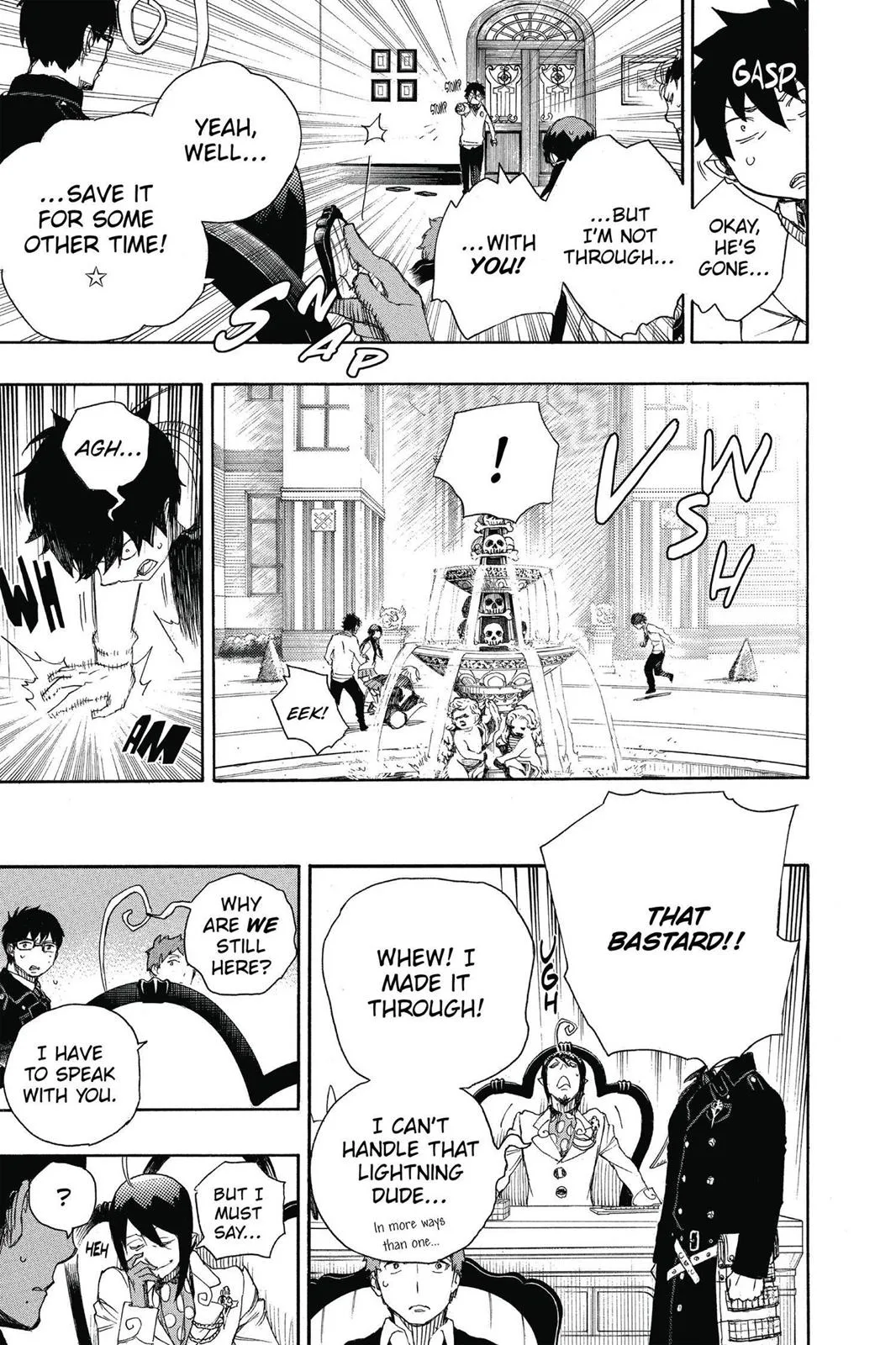 Blue Exorcist — Chapter 66 — Page 30