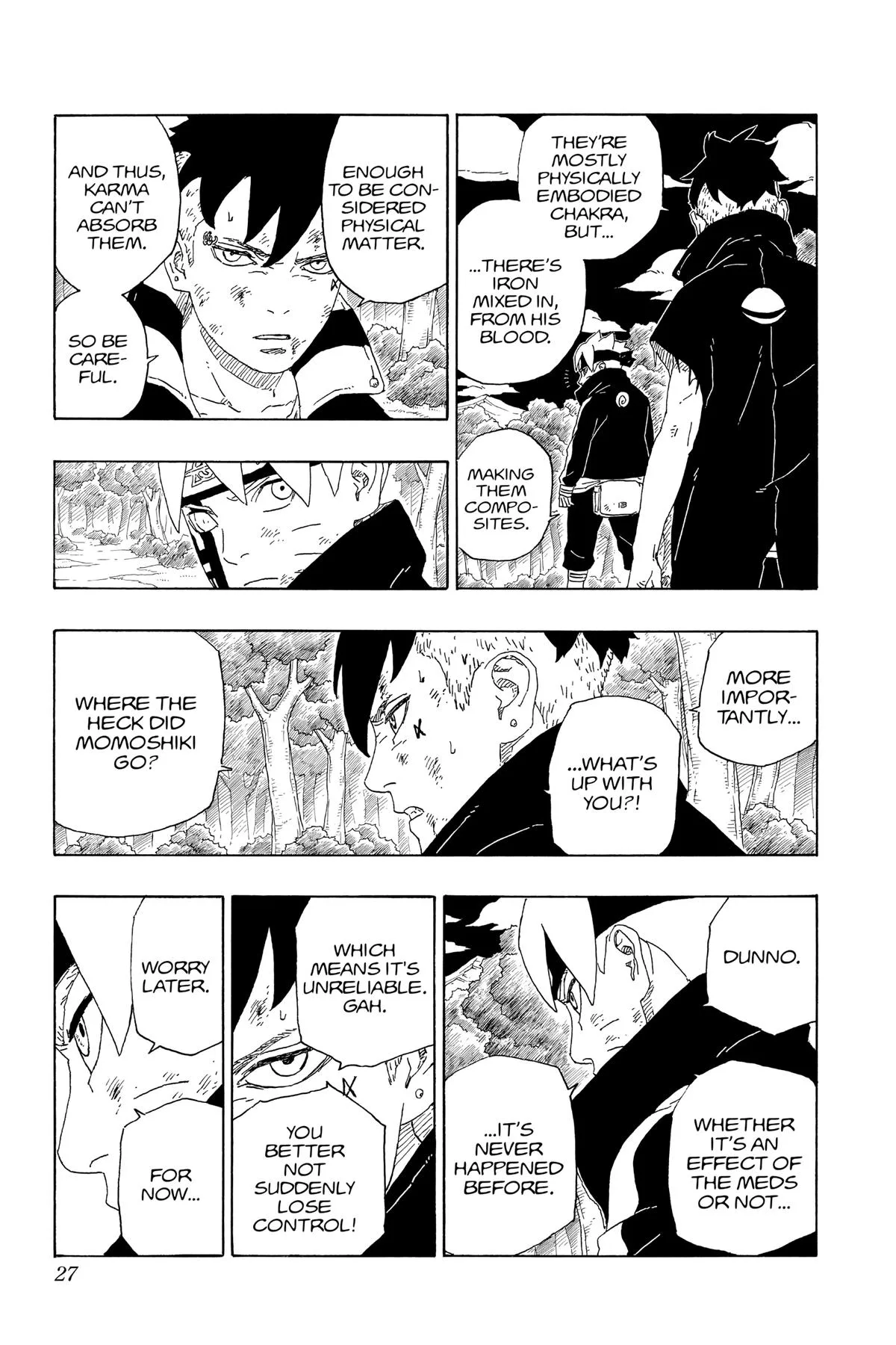 Boruto - Naruto Next Generations — Chapter 64 — Page 27