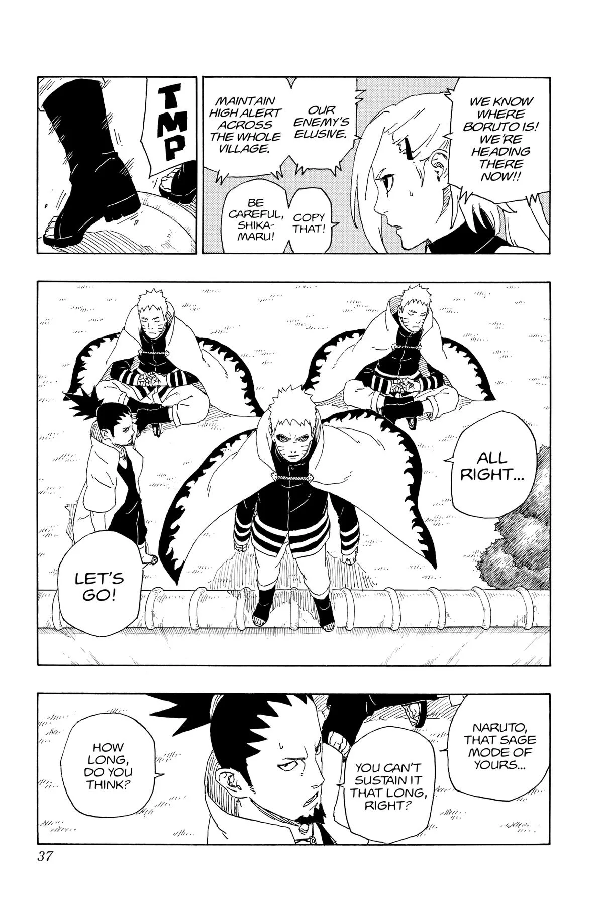 Boruto - Naruto Next Generations — Chapter 64 — Page 37