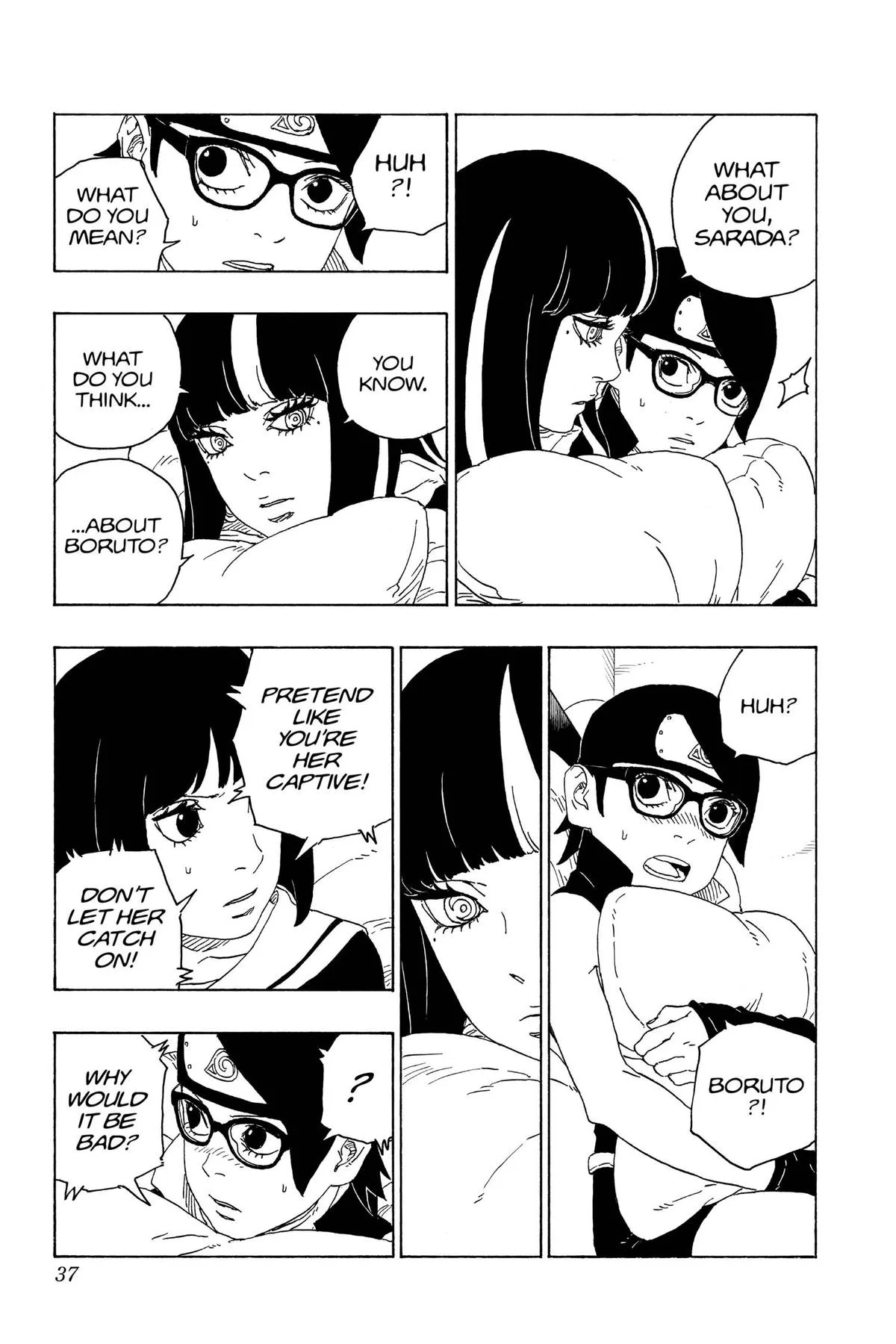 Boruto - Naruto Next Generations — Chapter 76 — Page 37