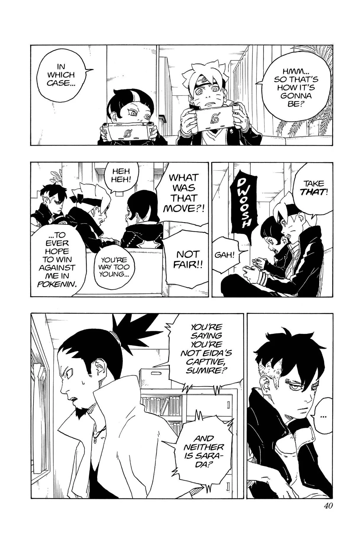 Boruto - Naruto Next Generations — Chapter 76 — Page 40