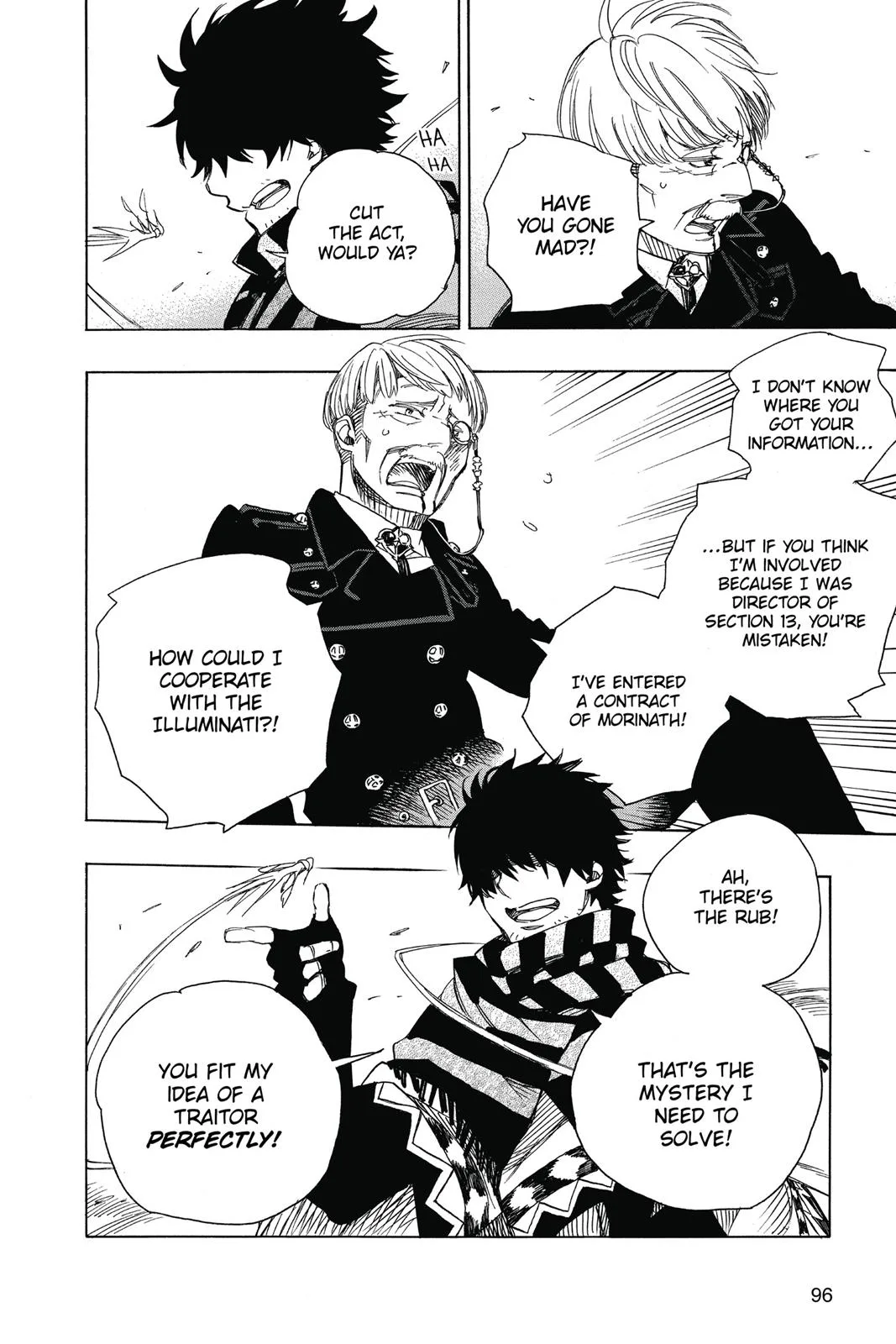 Blue Exorcist — Chapter 91 — Page 14