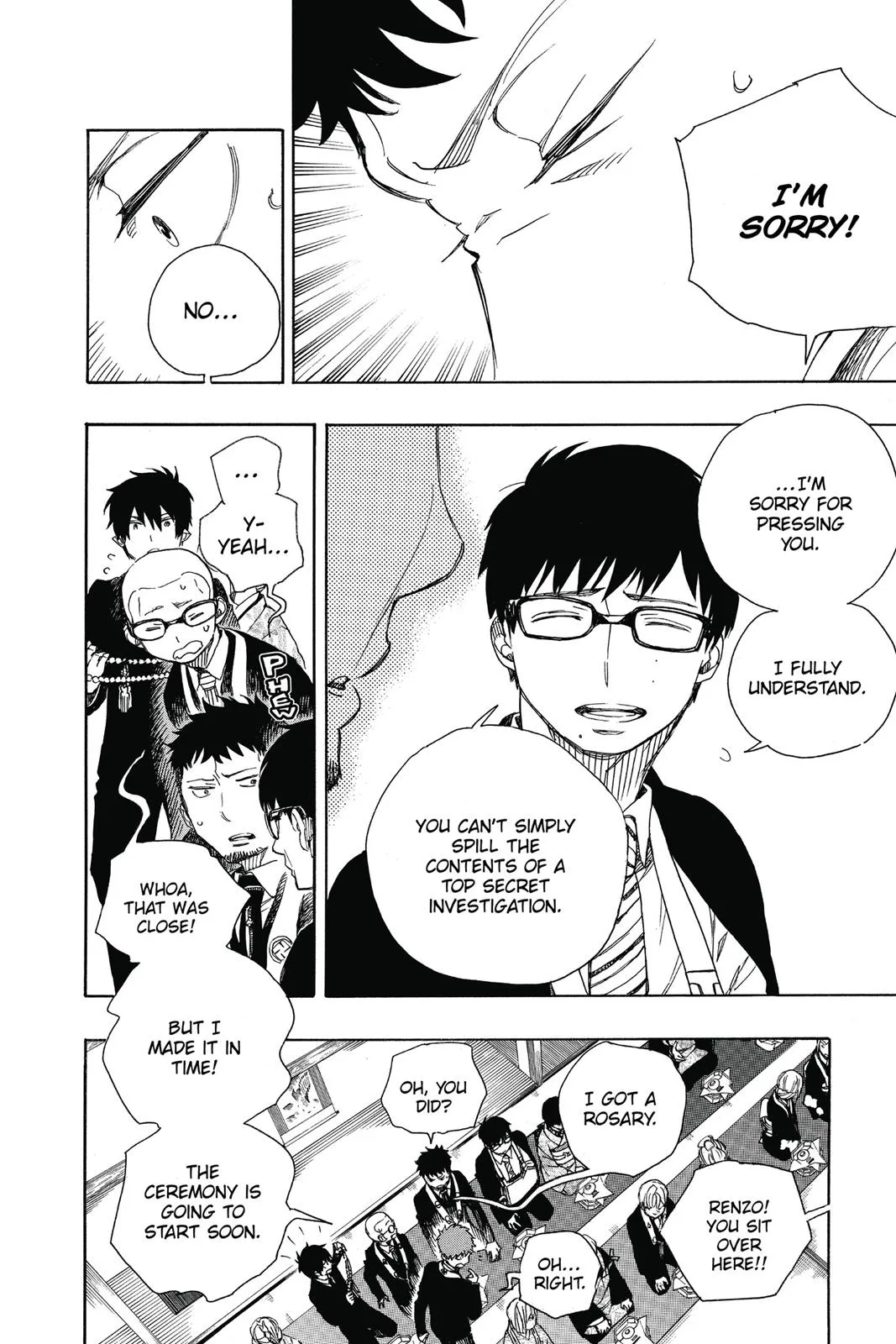 Blue Exorcist — Chapter 91 — Page 20