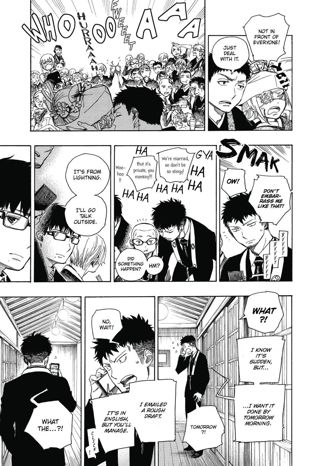 Blue Exorcist — Chapter 91 — Page 25