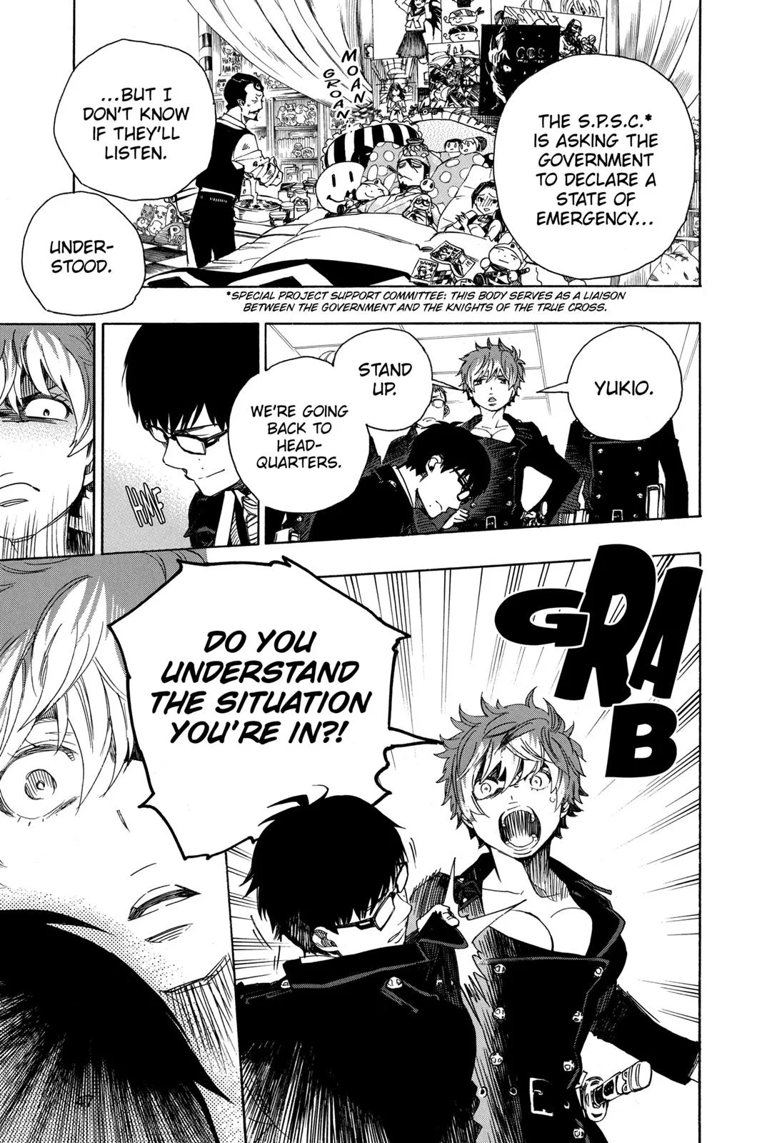 Blue Exorcist — Chapter 95 — Page 3