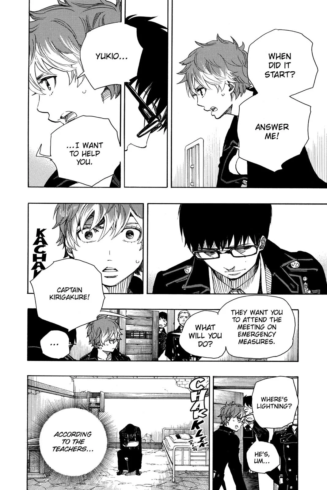 Blue Exorcist — Chapter 95 — Page 29