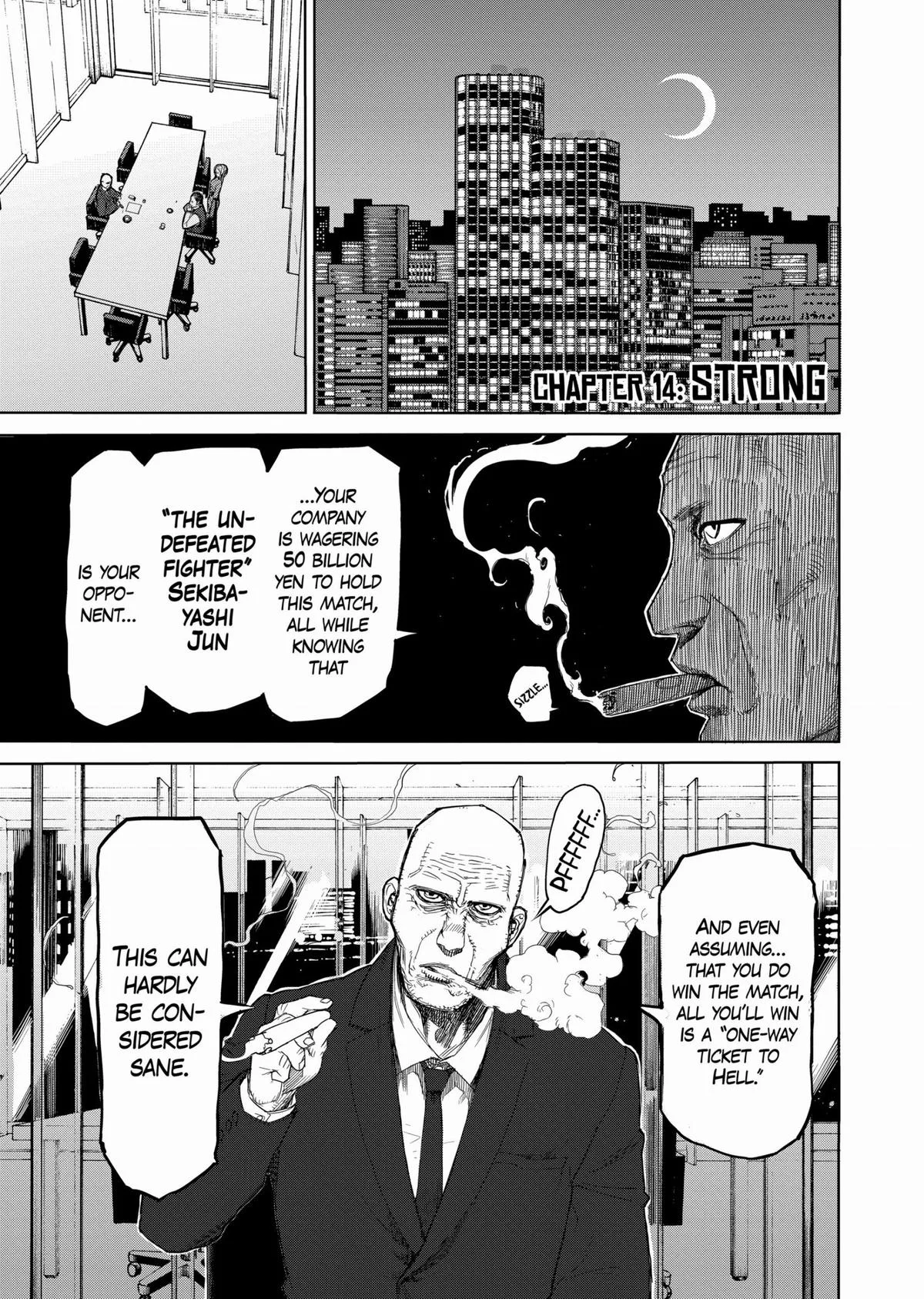 Kengan Ashura — Chapter 14 — Page 1