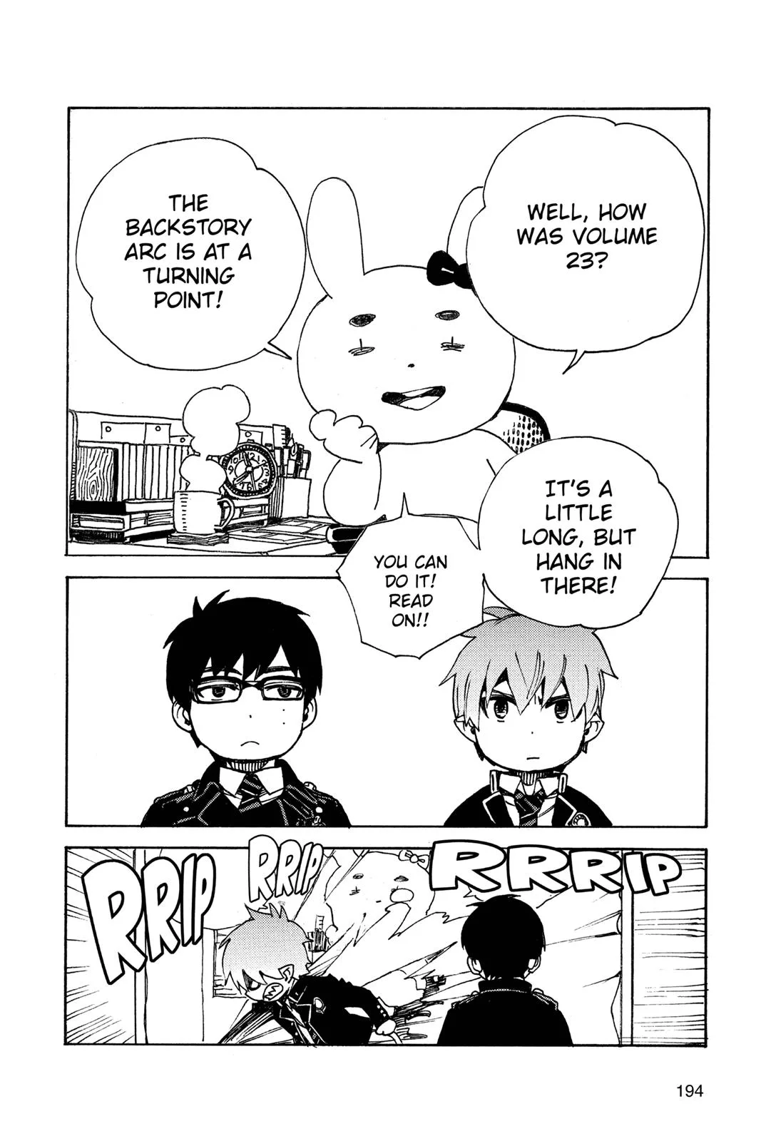Blue Exorcist — Chapter 108 — Page 42