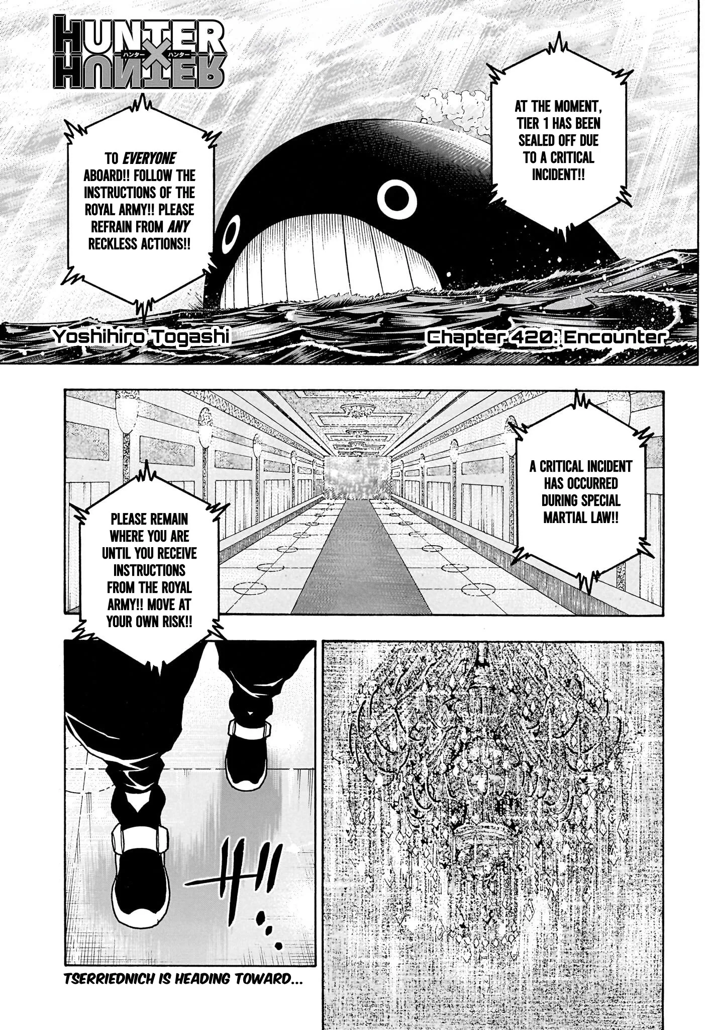 Hunter x Hunter Colored Manga — Chapter 420 — Page 1