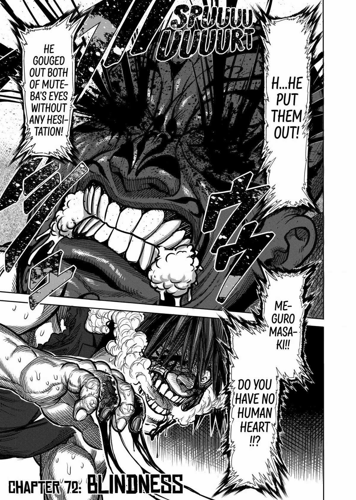 Kengan Ashura — Chapter 72 — Page 1