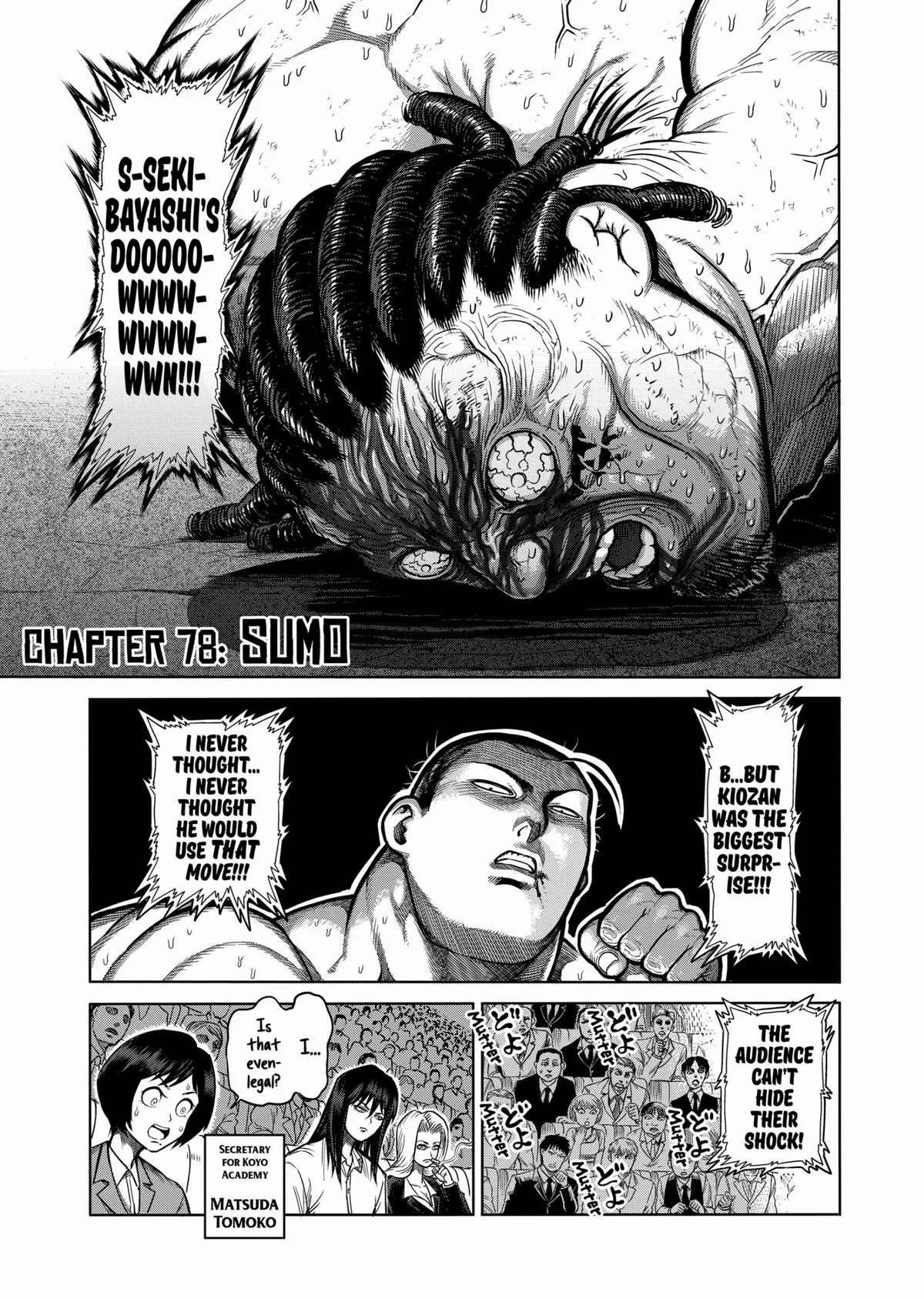 Kengan Ashura — Chapter 78 — Page 1