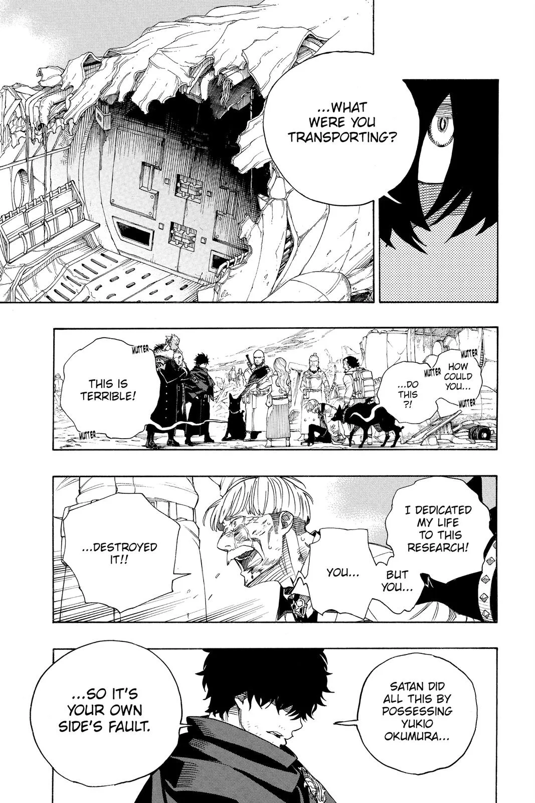 Blue Exorcist — Chapter 128 — Page 11