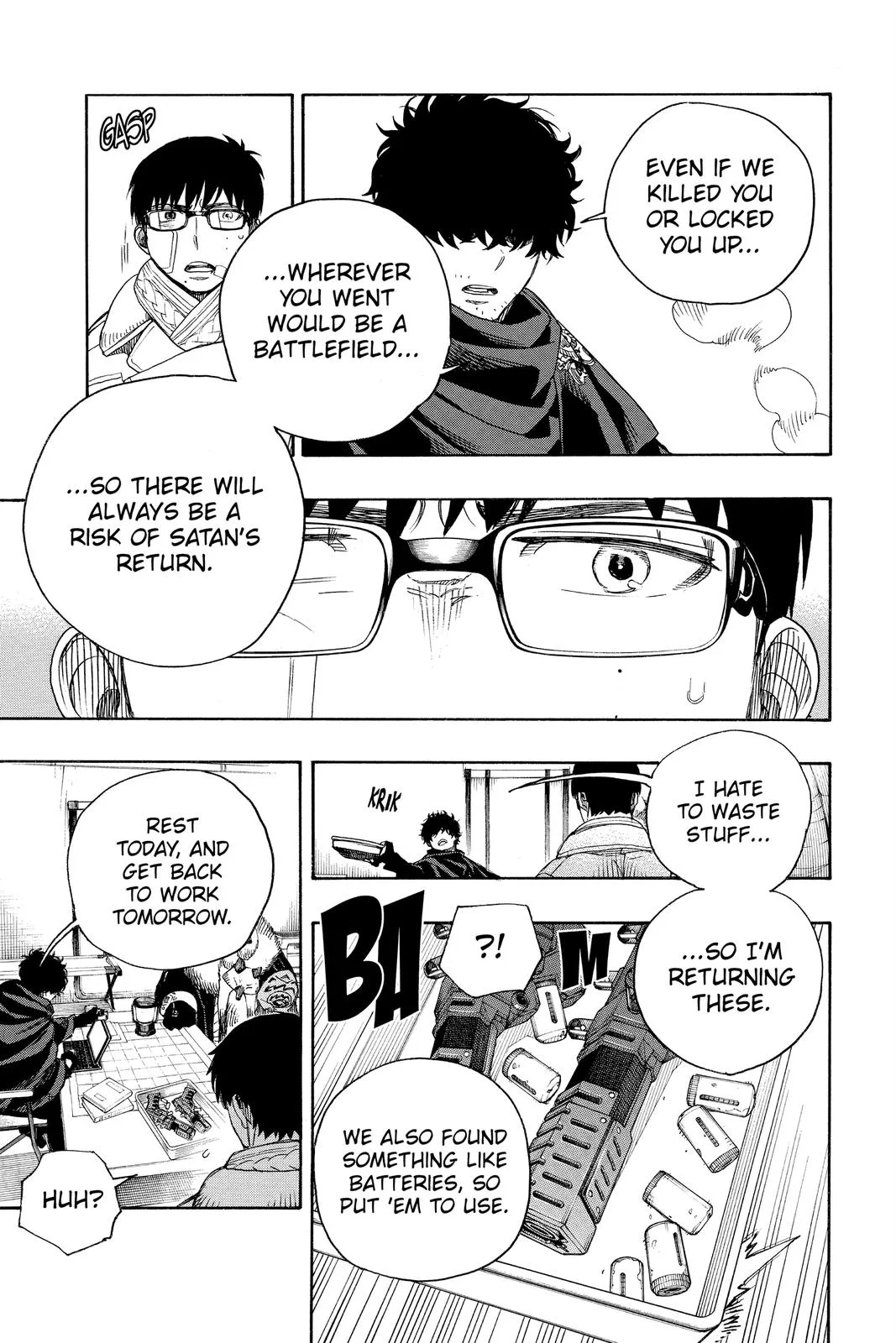 Blue Exorcist — Chapter 128 — Page 19