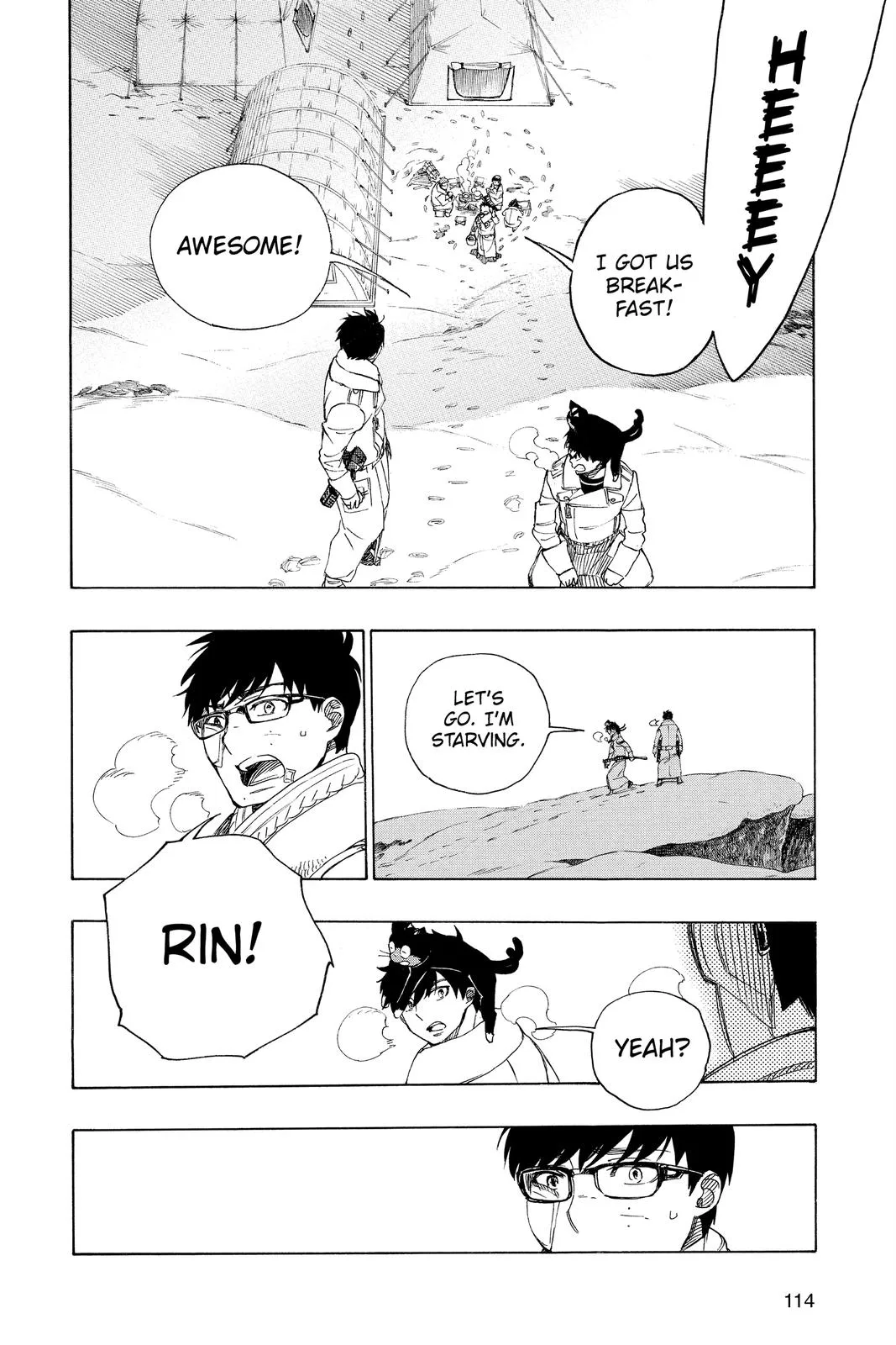 Blue Exorcist — Chapter 128 — Page 32