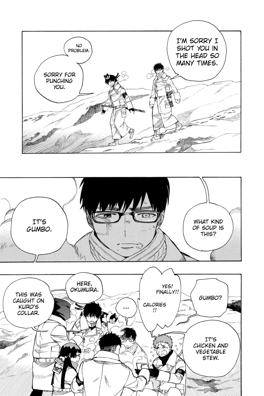 Blue Exorcist — Chapter 128 — Page 33