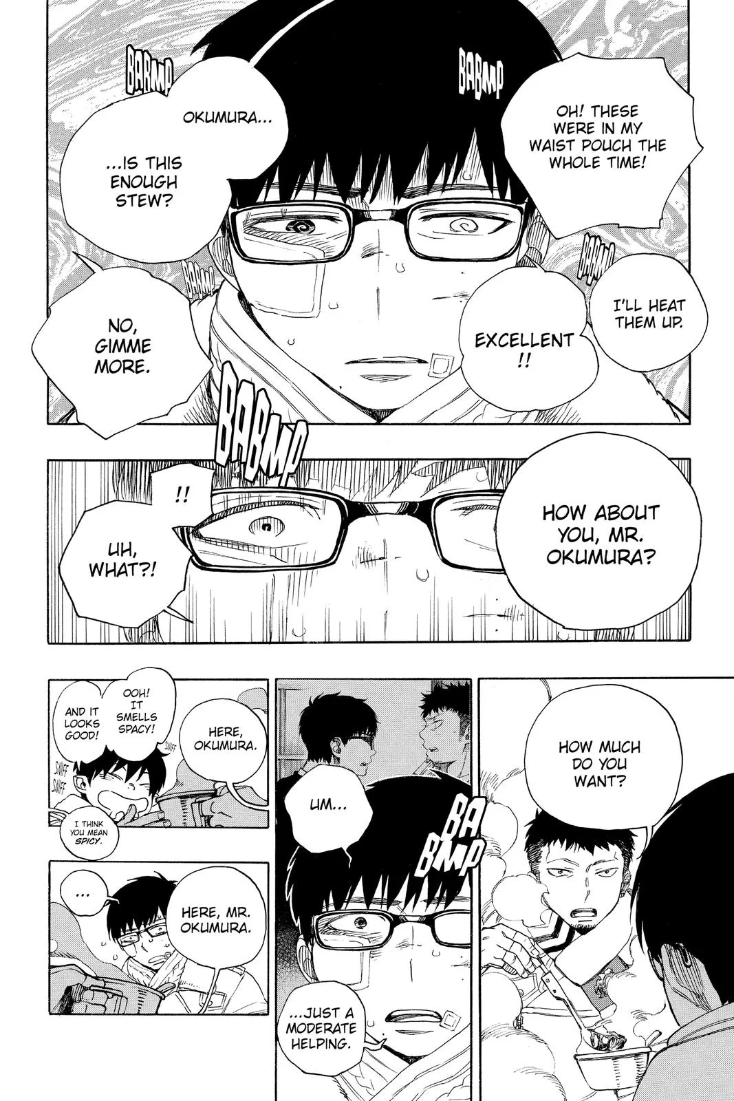 Blue Exorcist — Chapter 128 — Page 34