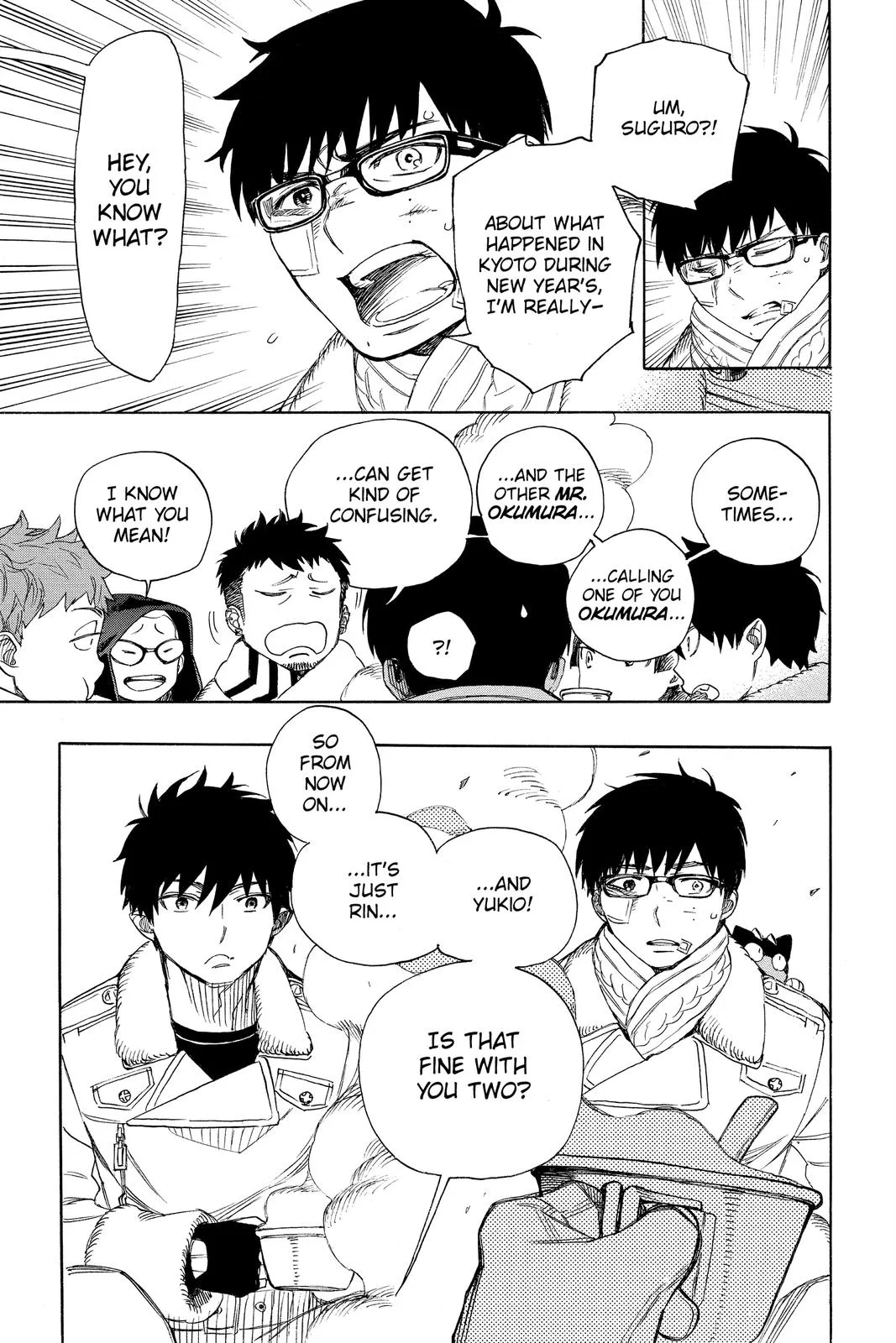 Blue Exorcist — Chapter 128 — Page 35