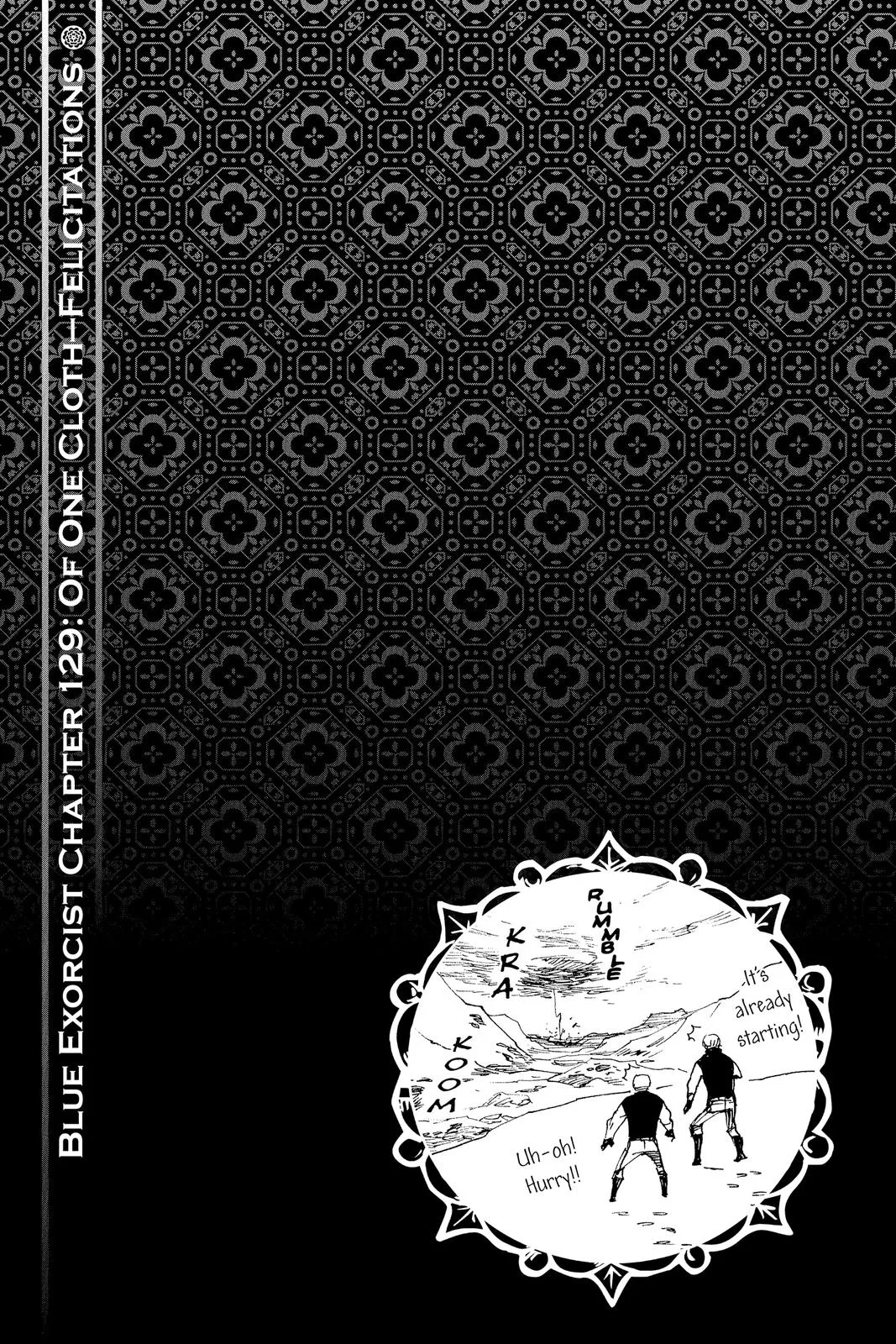 Blue Exorcist — Chapter 129 — Page 34
